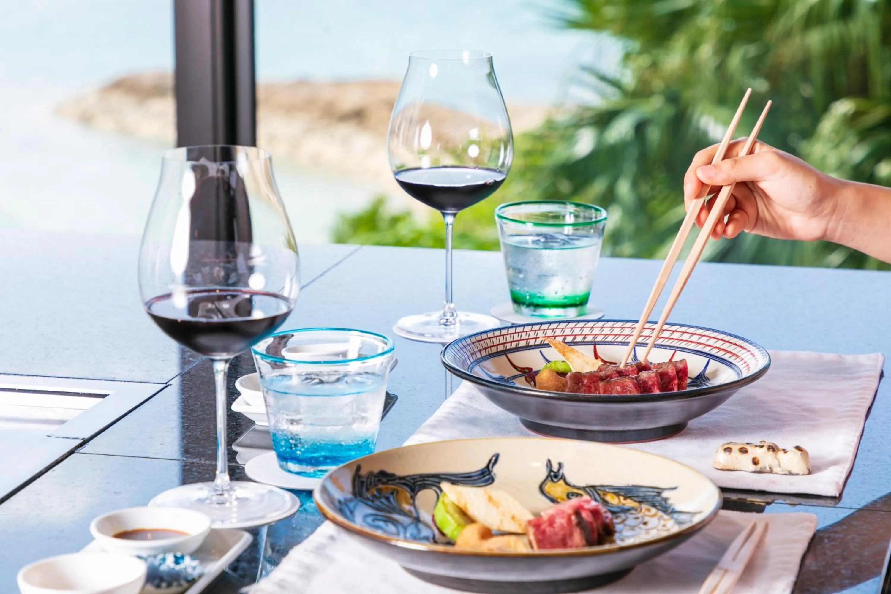 Restaurant/places to eat in Hyatt Regency Seragaki Island Okinawa