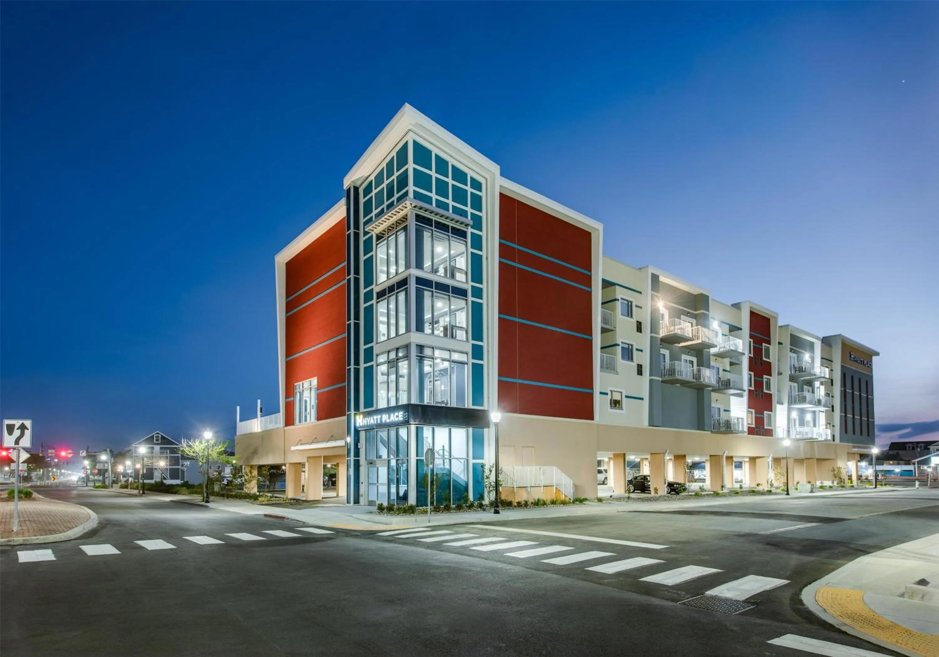 Property building in Hyatt Place Ocean City Oceanfront