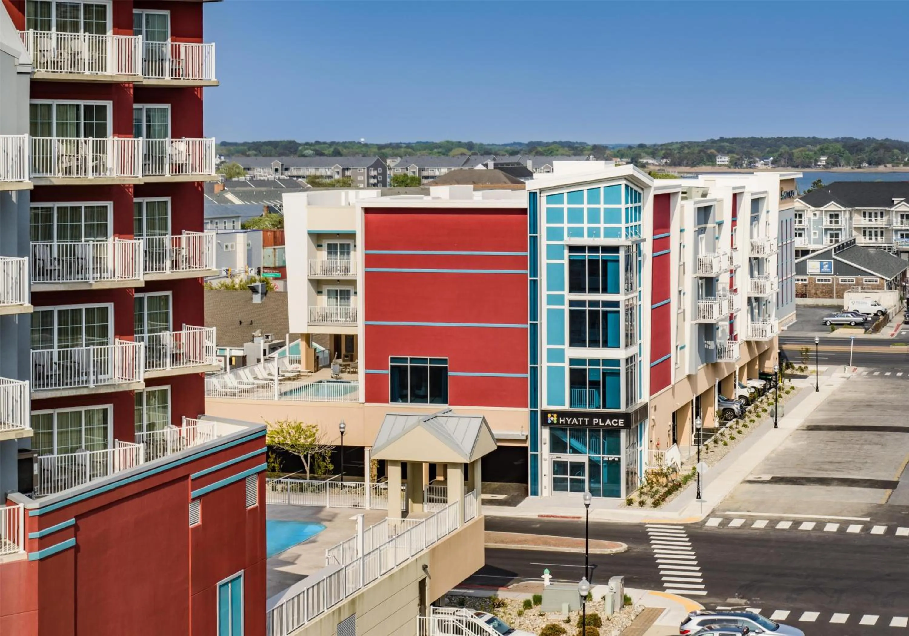 Property building in Hyatt Place Ocean City Oceanfront