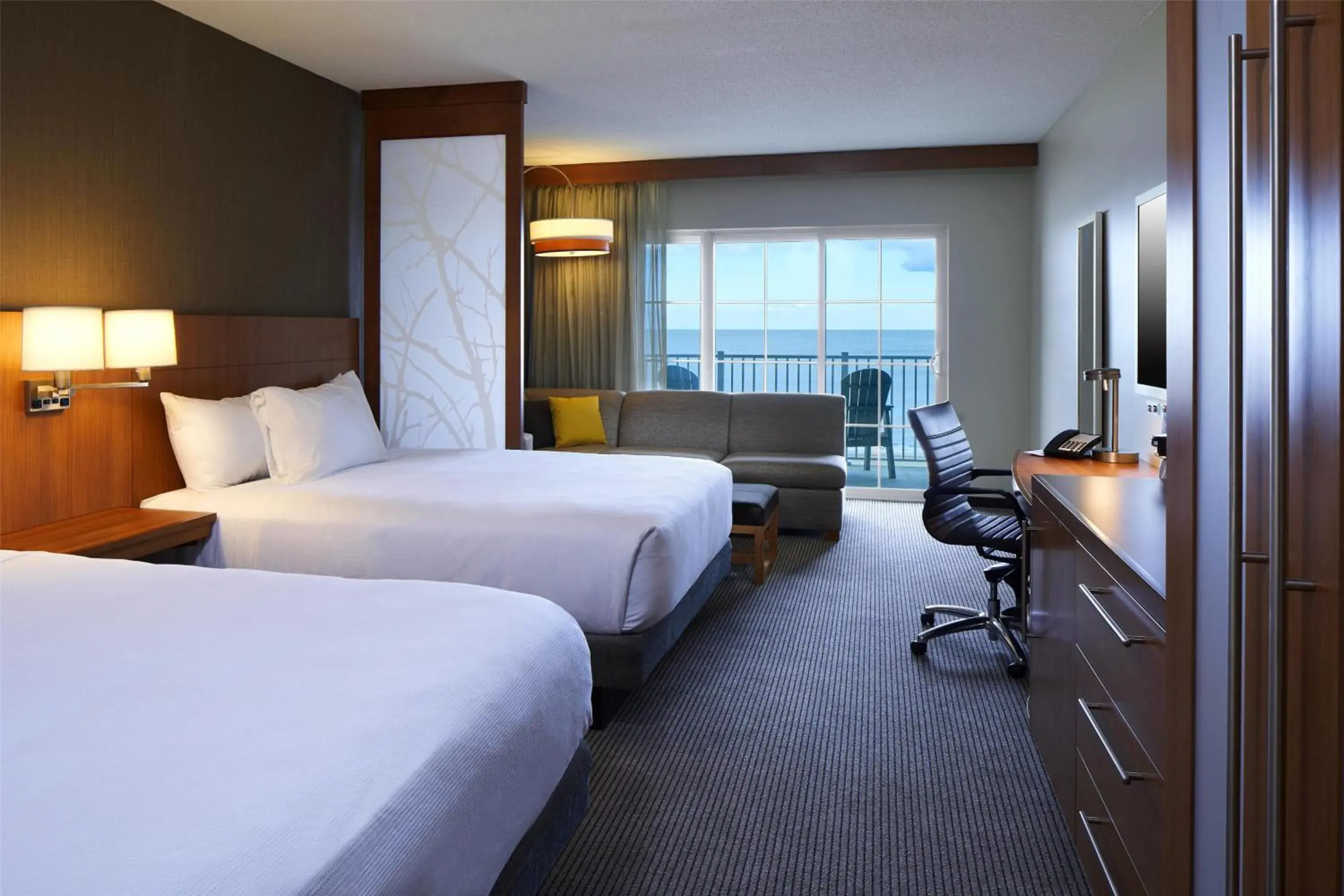 Bedroom, Bed in Hyatt Place Ocean City Oceanfront Bedroom, Bed in Hyatt Place Ocean City Oceanfront