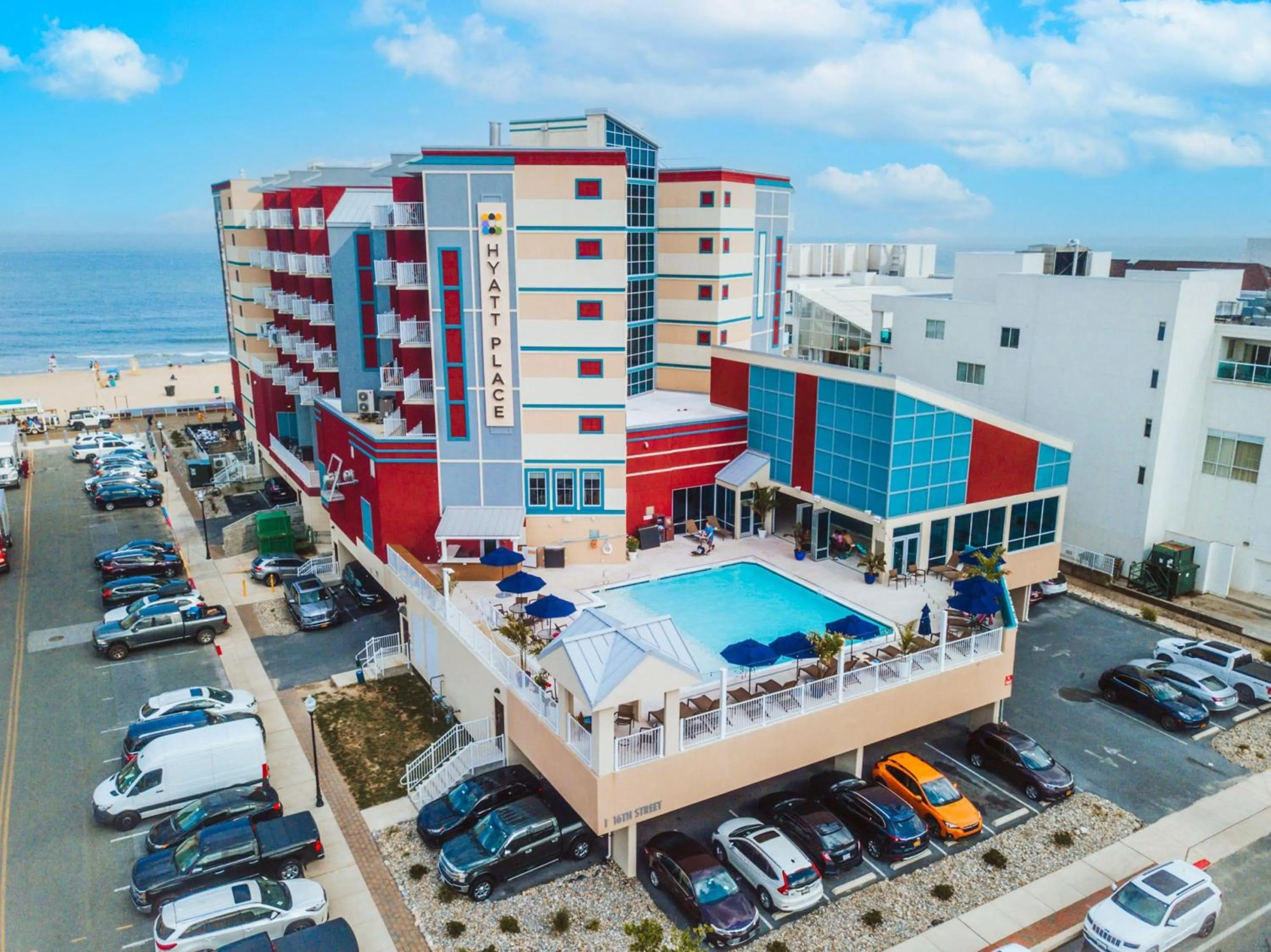 Property building in Hyatt Place Ocean City Oceanfront