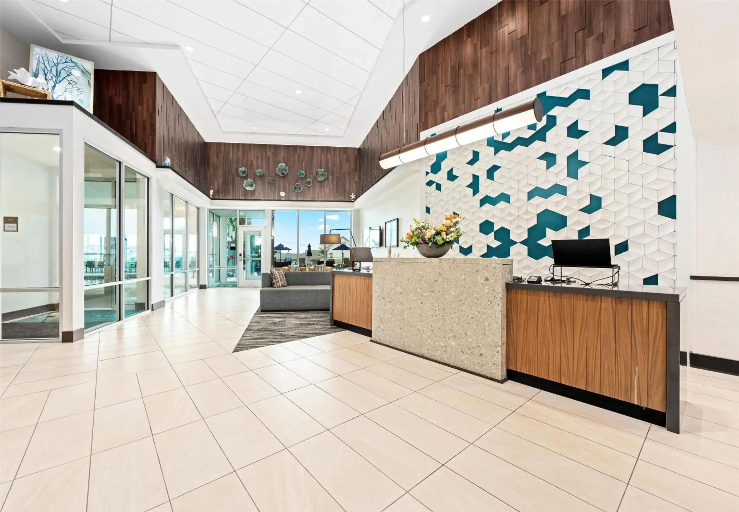 Lobby or reception in Hyatt Place Ocean City Oceanfront Lobby or reception in Hyatt Place Ocean City Oceanfront