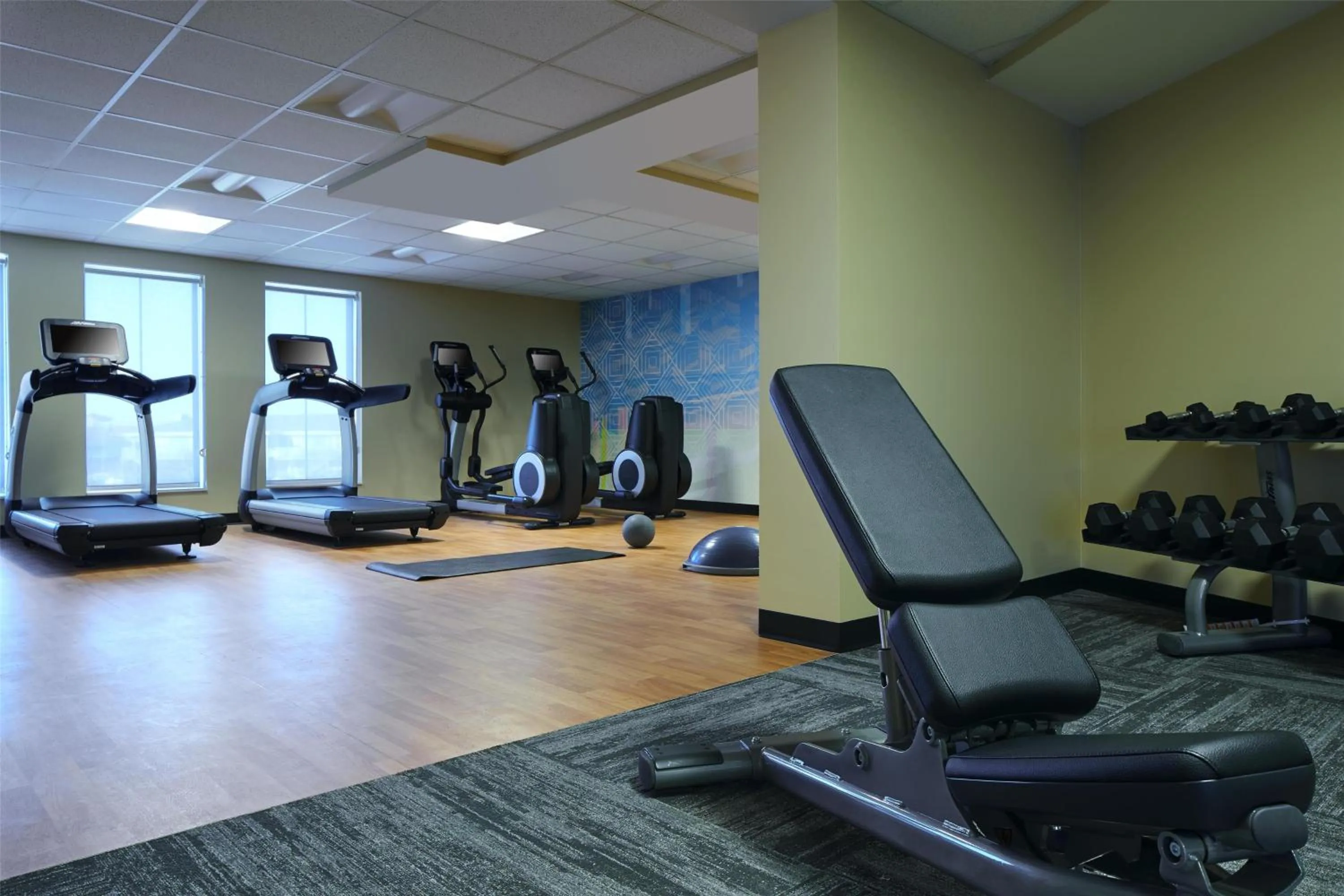 Fitness centre/facilities in Hyatt Place Ocean City Oceanfront