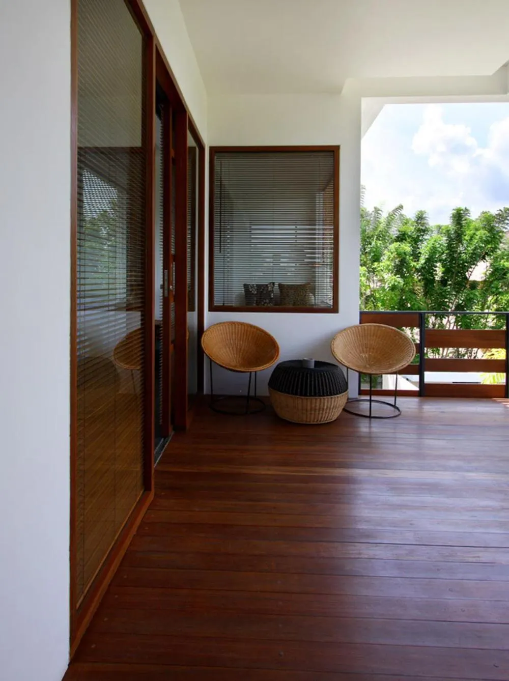 Balcony/Terrace in Tegal Sari Accommodation Ubud