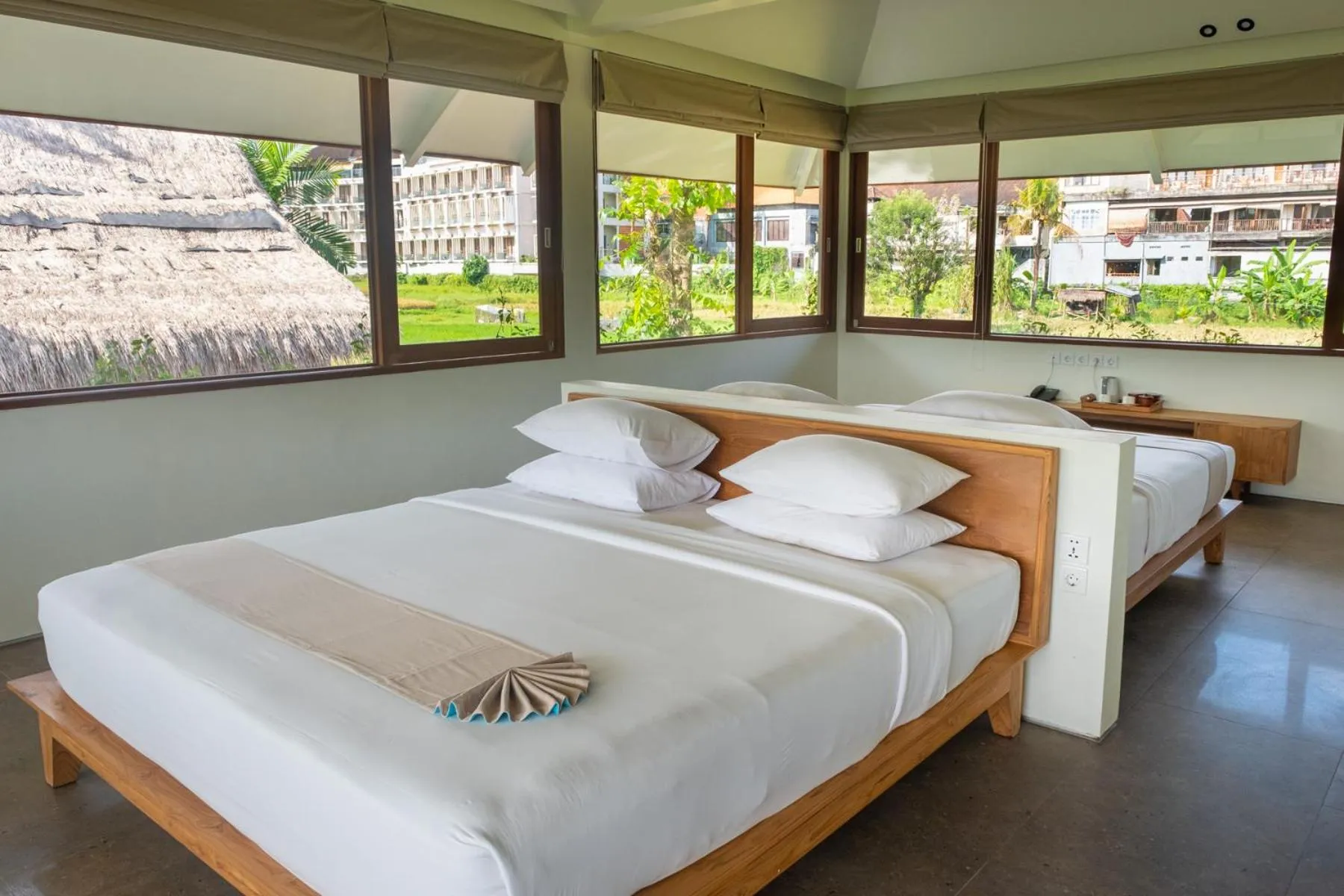 Bed in Tegal Sari Accommodation Ubud