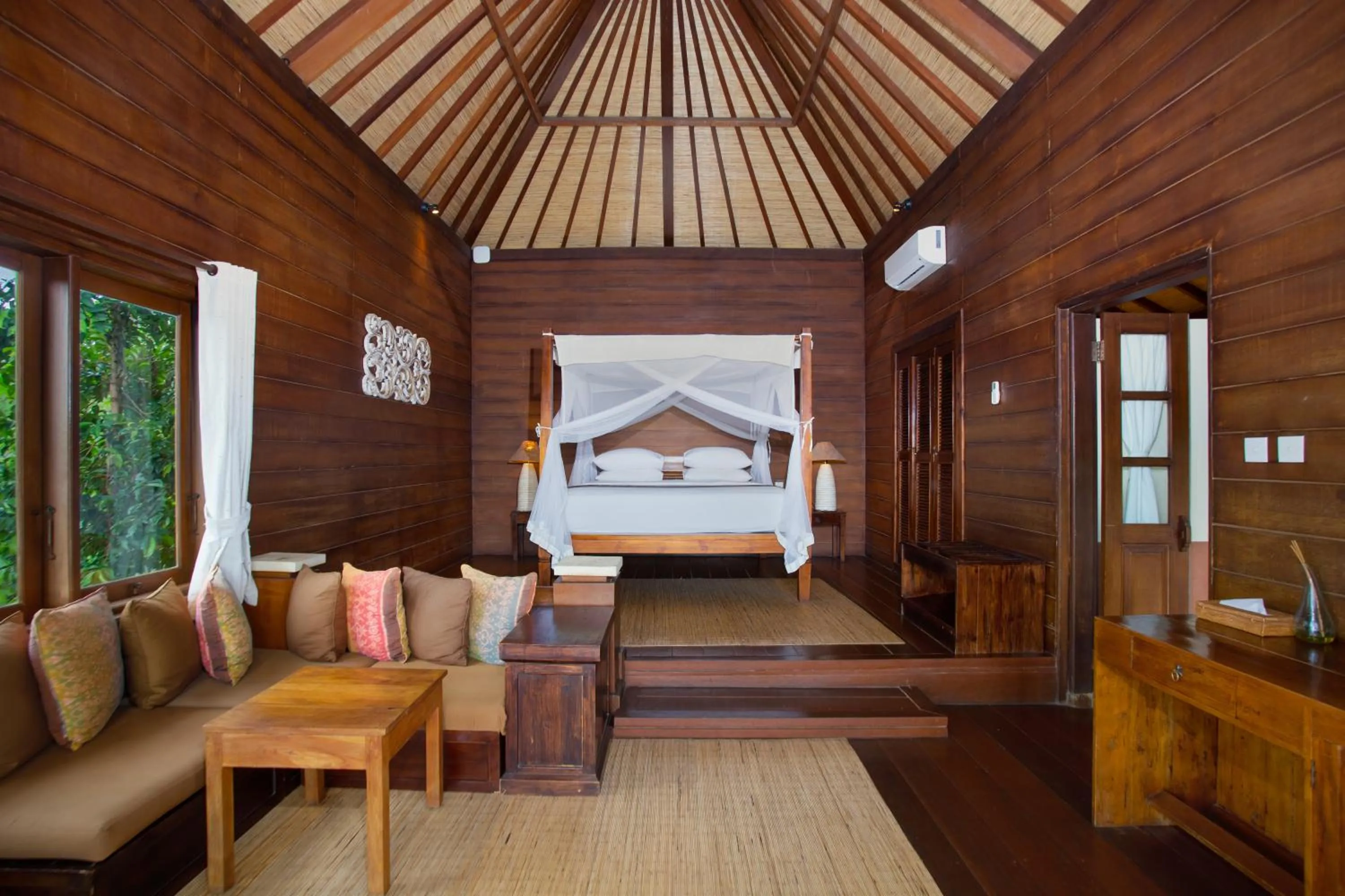 Bed in Tegal Sari Accommodation Ubud