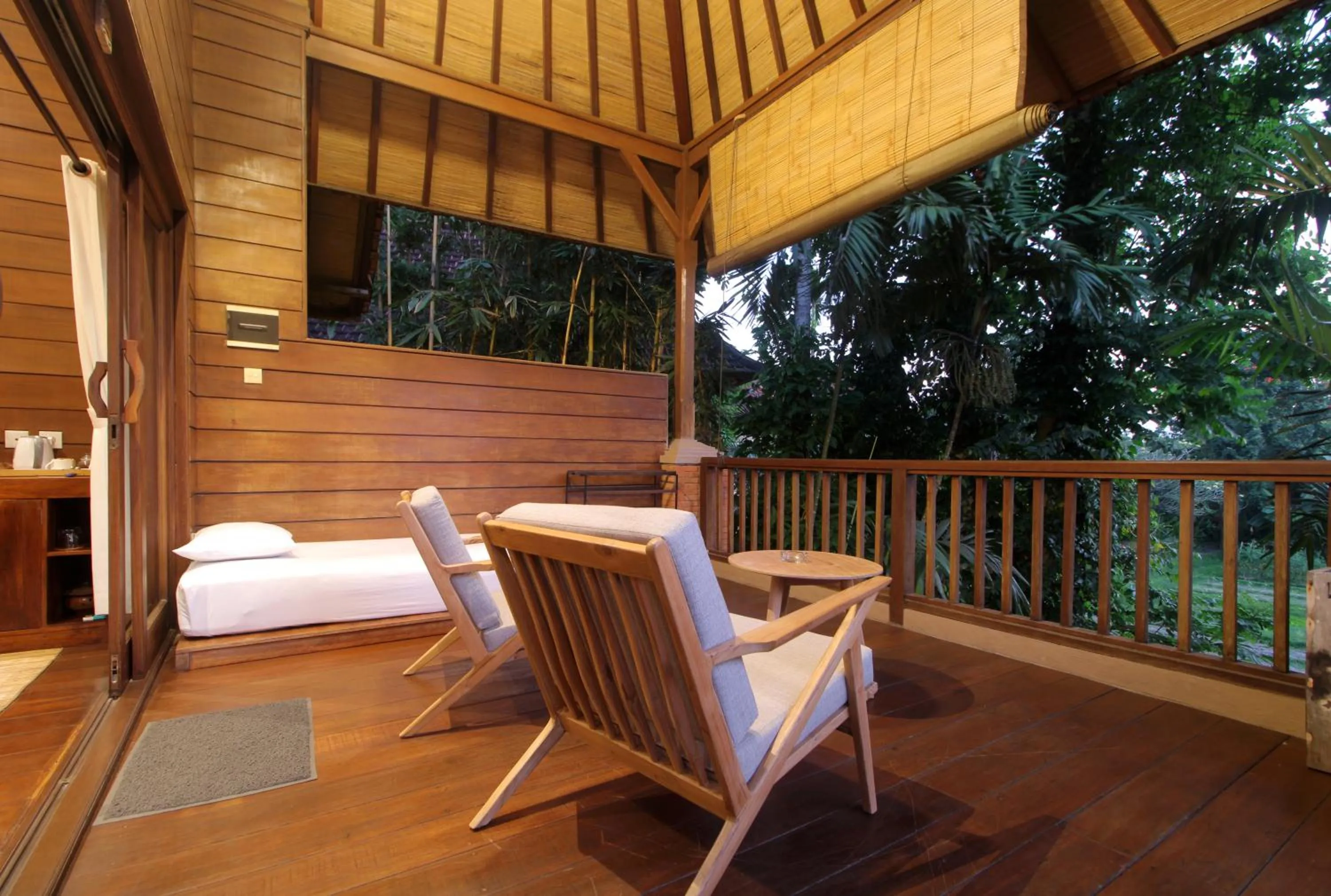 Balcony/Terrace in Tegal Sari Accommodation Ubud