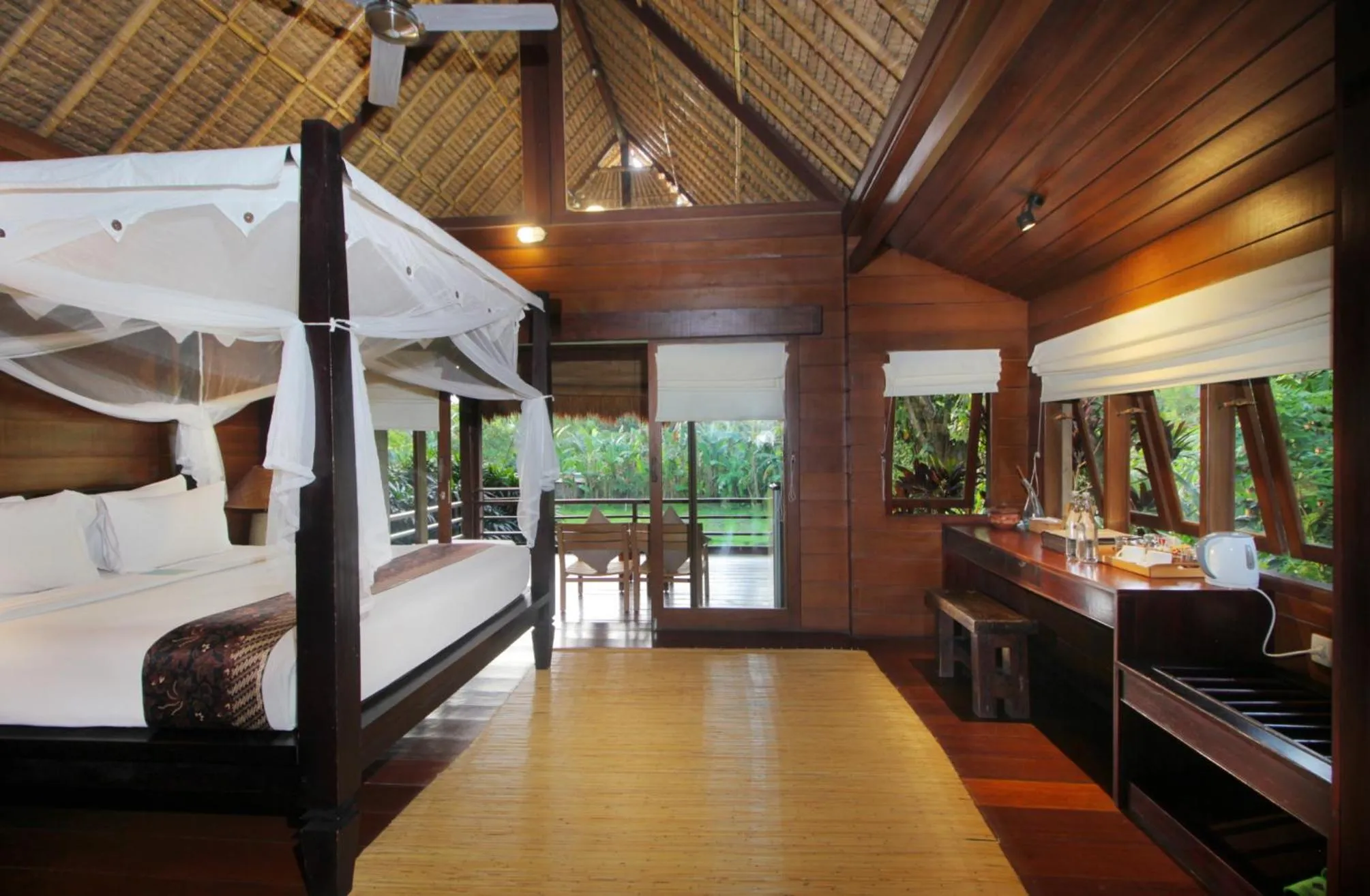 Bed in Tegal Sari Accommodation Ubud