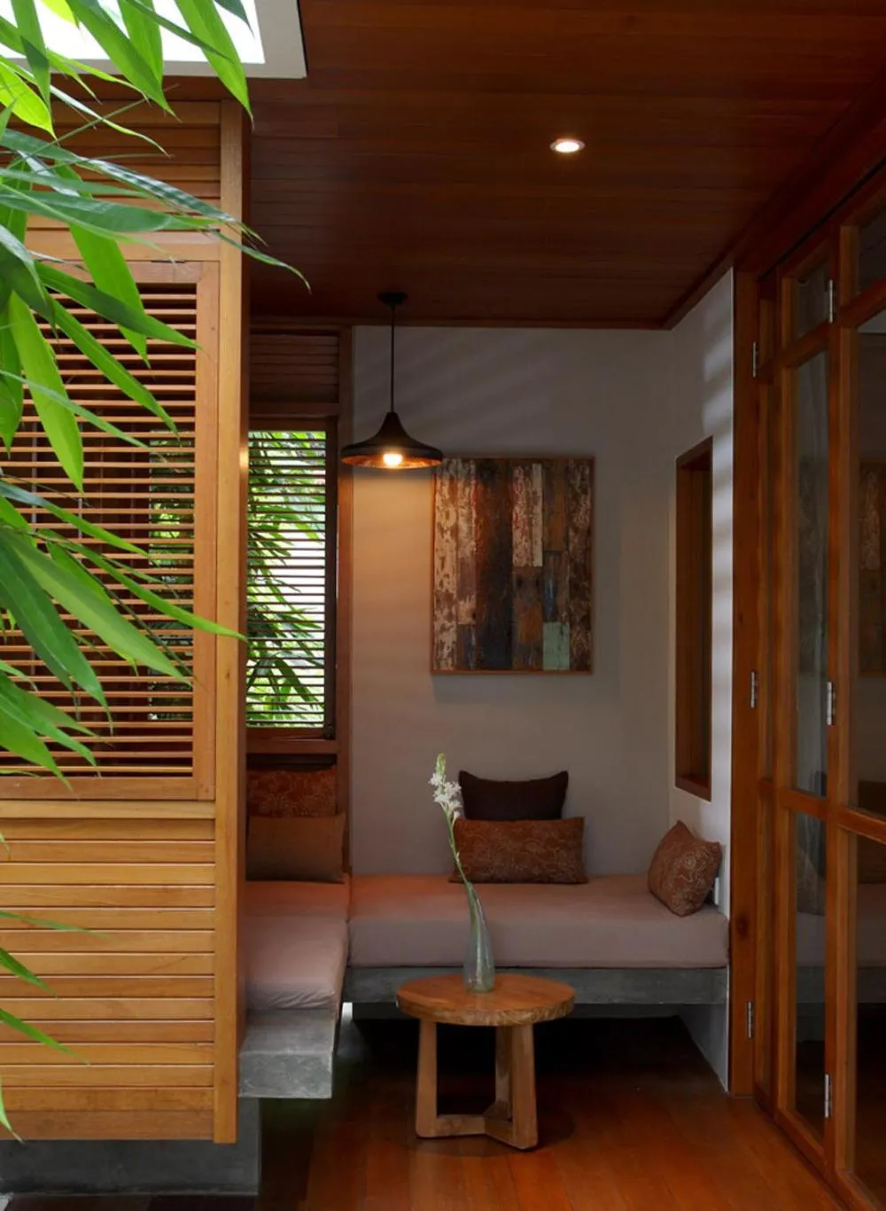 Seating area in Tegal Sari Accommodation Ubud