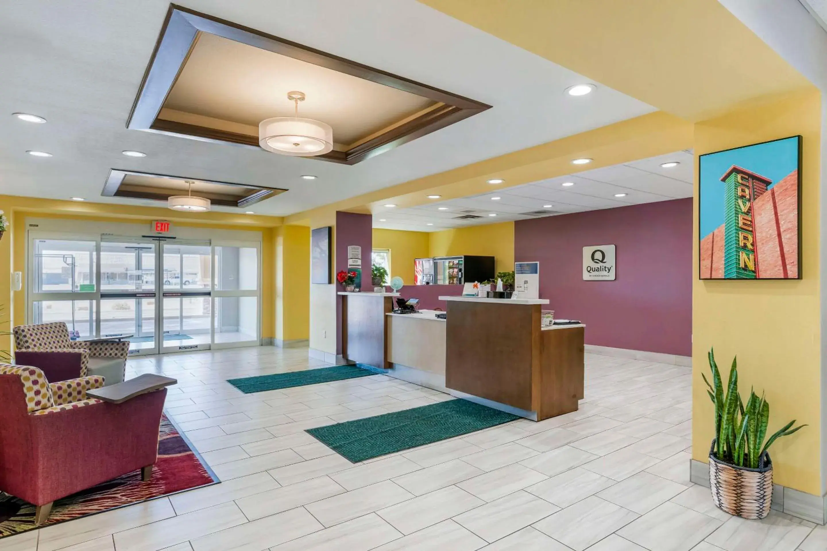 Lobby or reception in Quality Inn & Suites Carlsbad Caverns Area Lobby or reception in Quality Inn & Suites Carlsbad Caverns Area