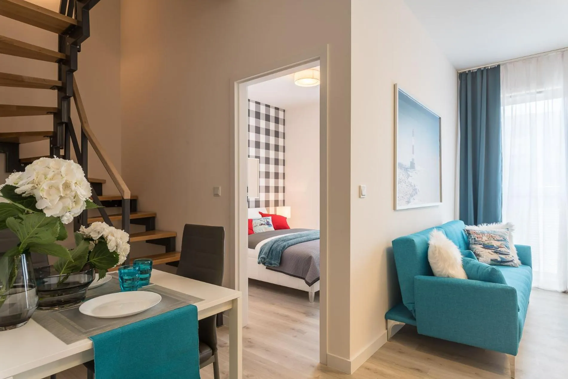 Bed in Deluxe Apartments by The Railway Station Wroclaw - parking w cenie