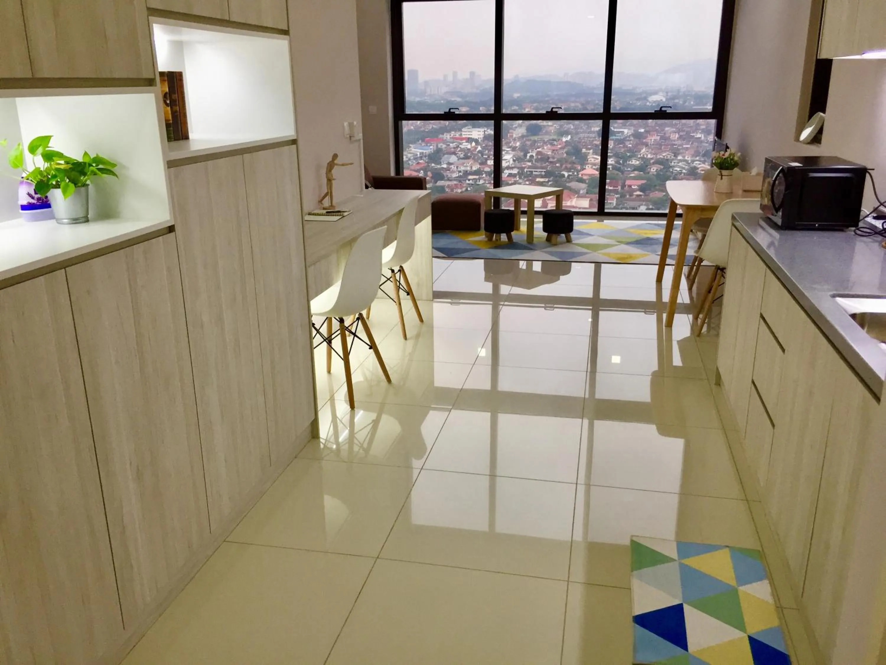 Living room in Minimalist Duplex @ Petaling Jaya & Sunway