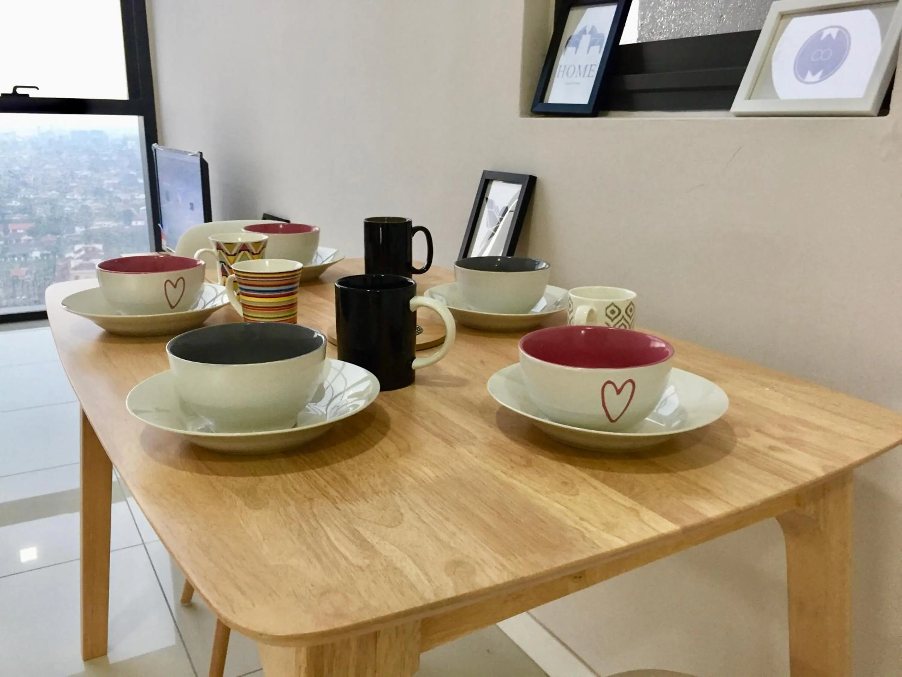 Dining area in Minimalist Duplex @ Petaling Jaya & Sunway