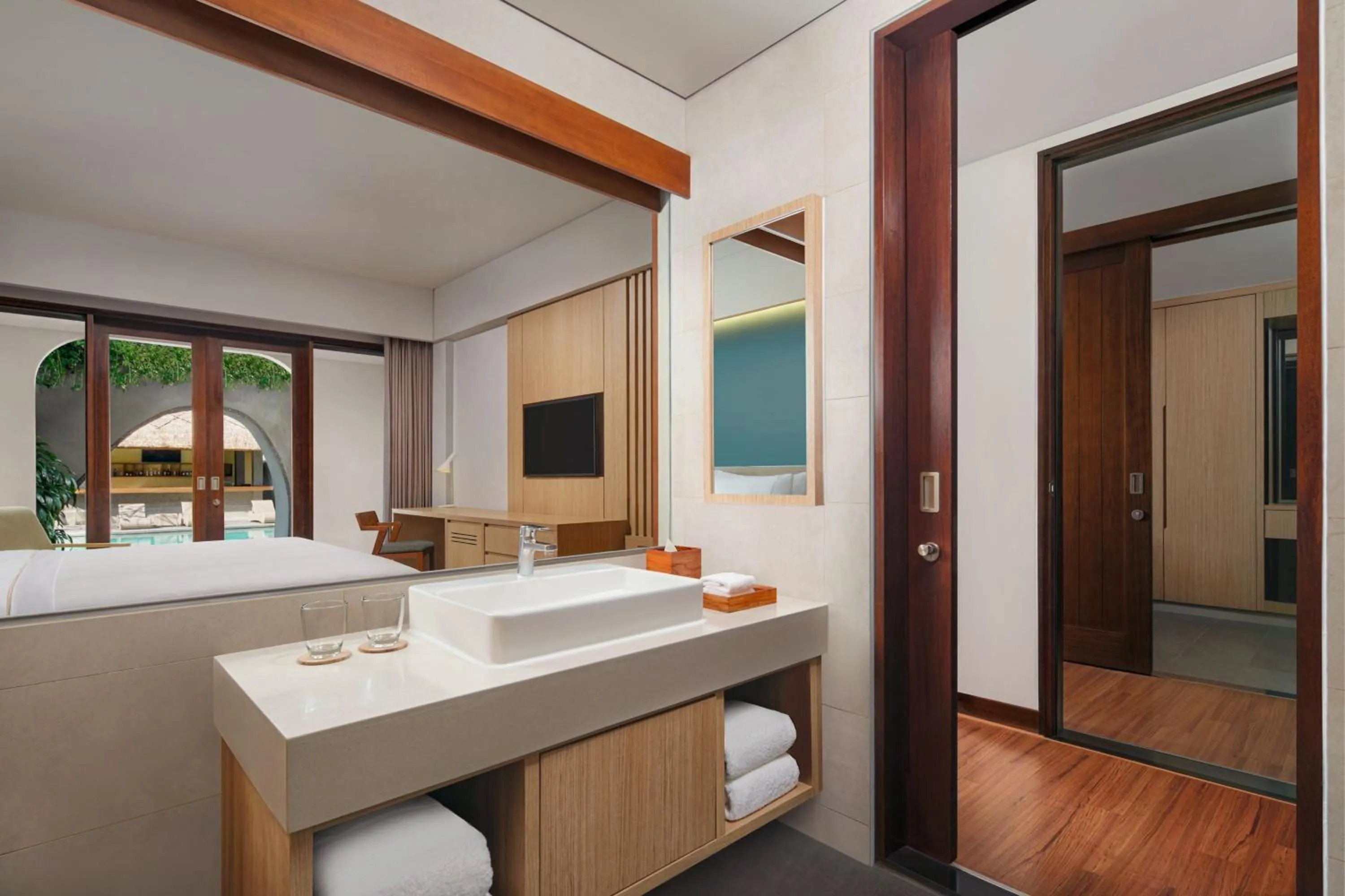 Swimming pool in Element Bali Ubud