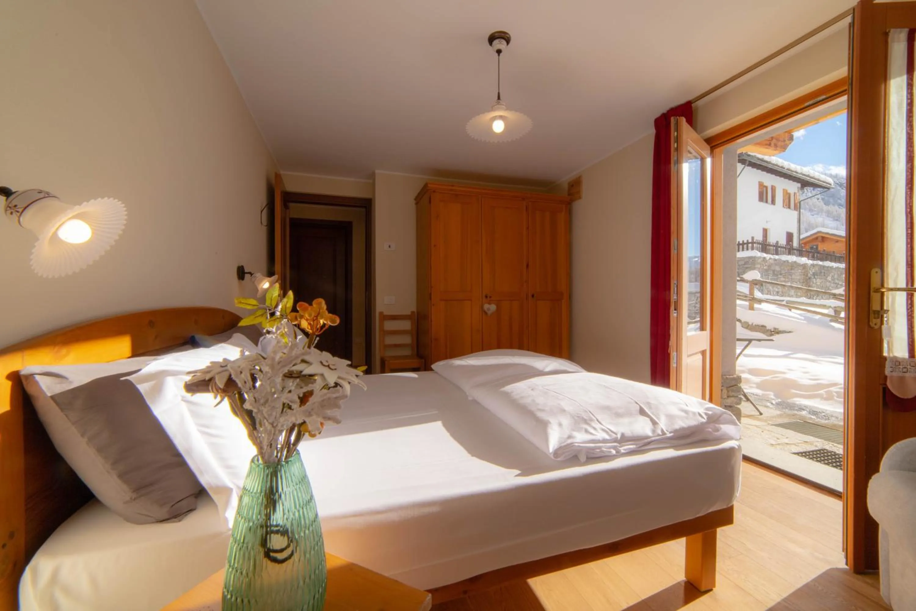 Bedroom, Bed in Walsertal Residence