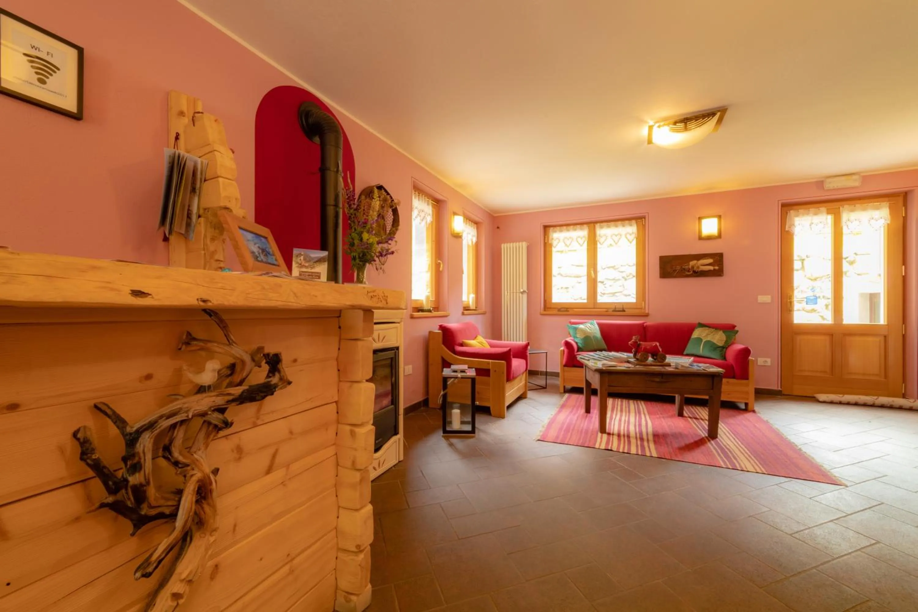 Living room in Walsertal Residence