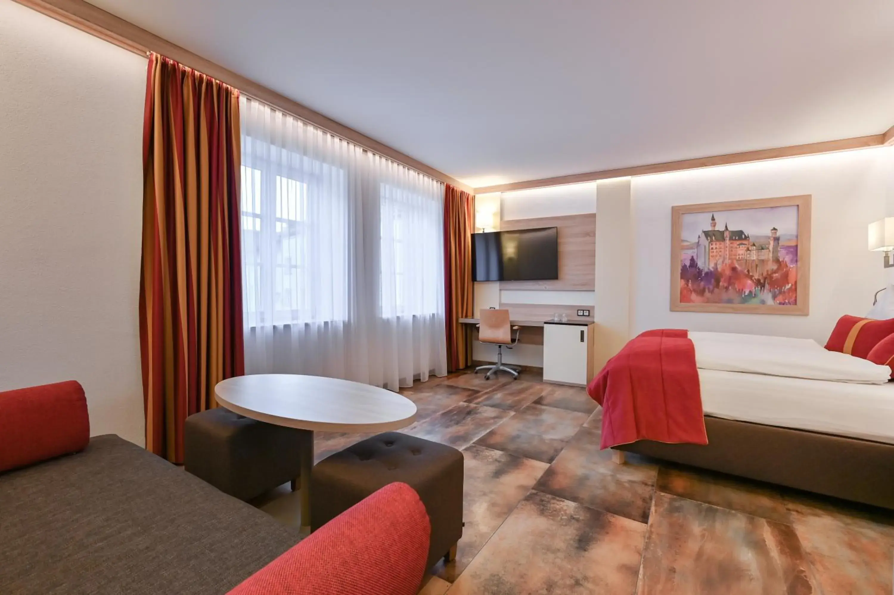 TV and multimedia, Bed in Hotel Ludwigs TV and multimedia, Bed in Hotel Ludwigs