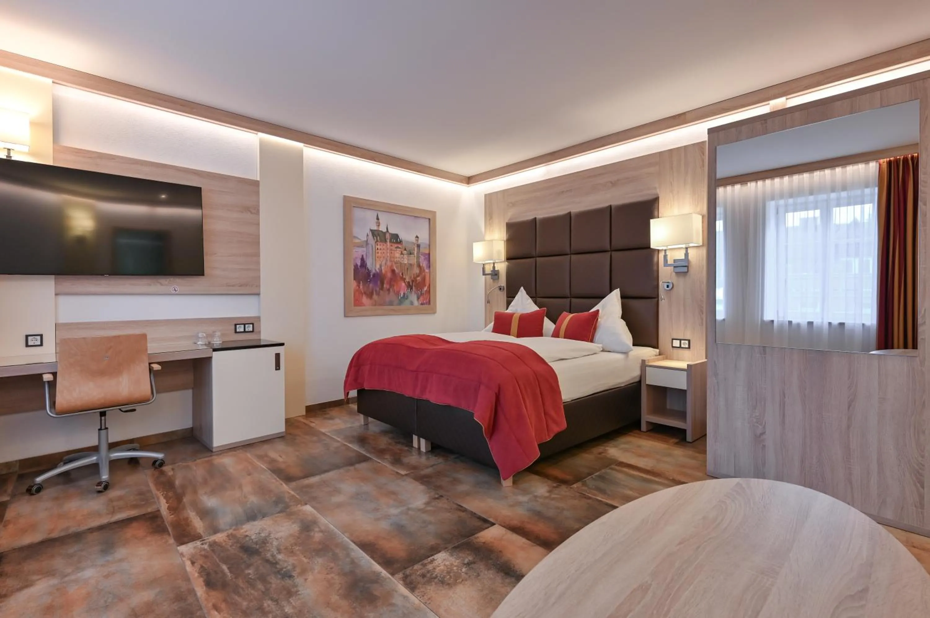 Bedroom, Bed in Hotel Ludwigs