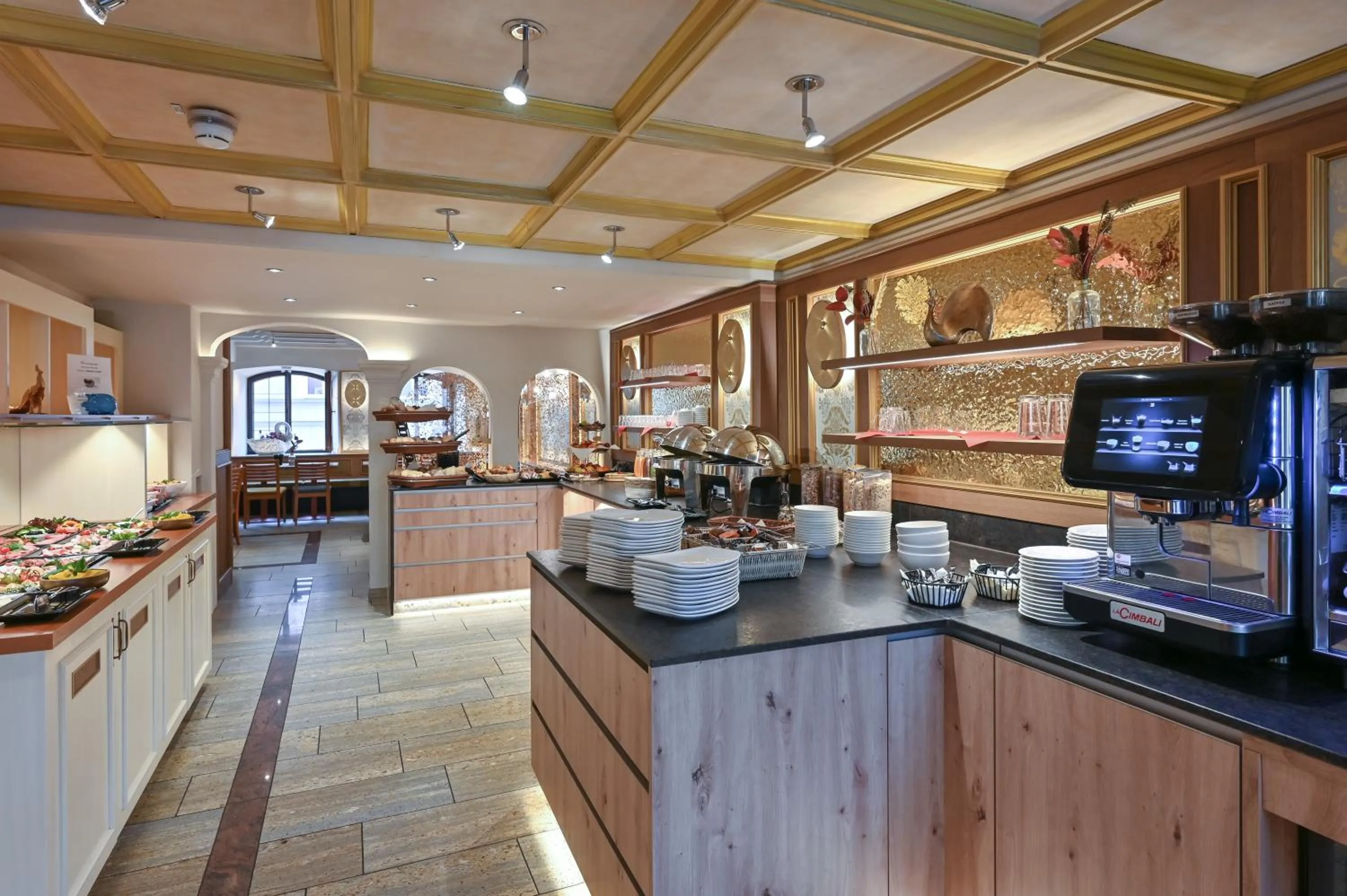 Buffet breakfast in Hotel Ludwigs