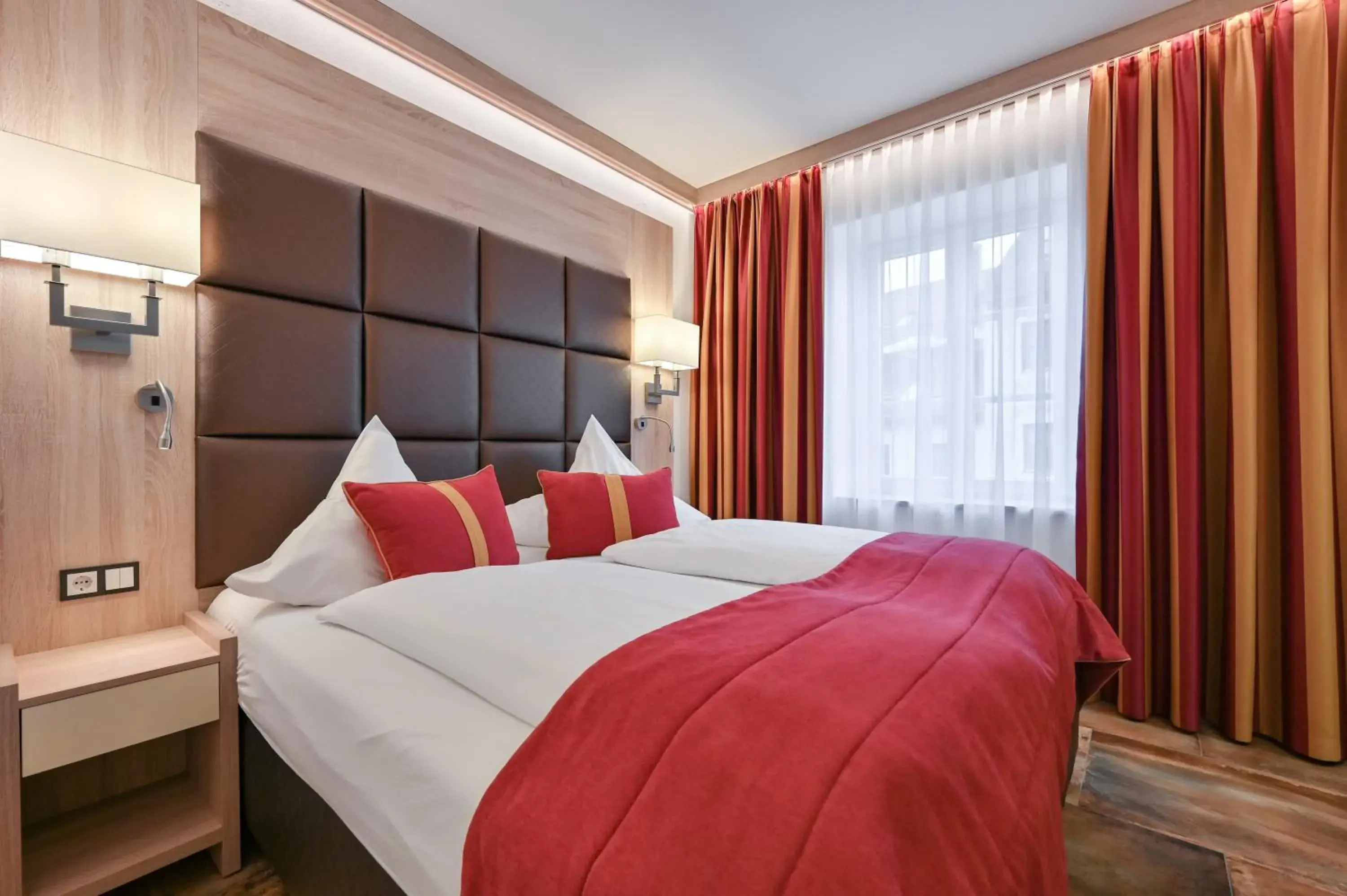 Bed in Hotel Ludwigs Bed in Hotel Ludwigs