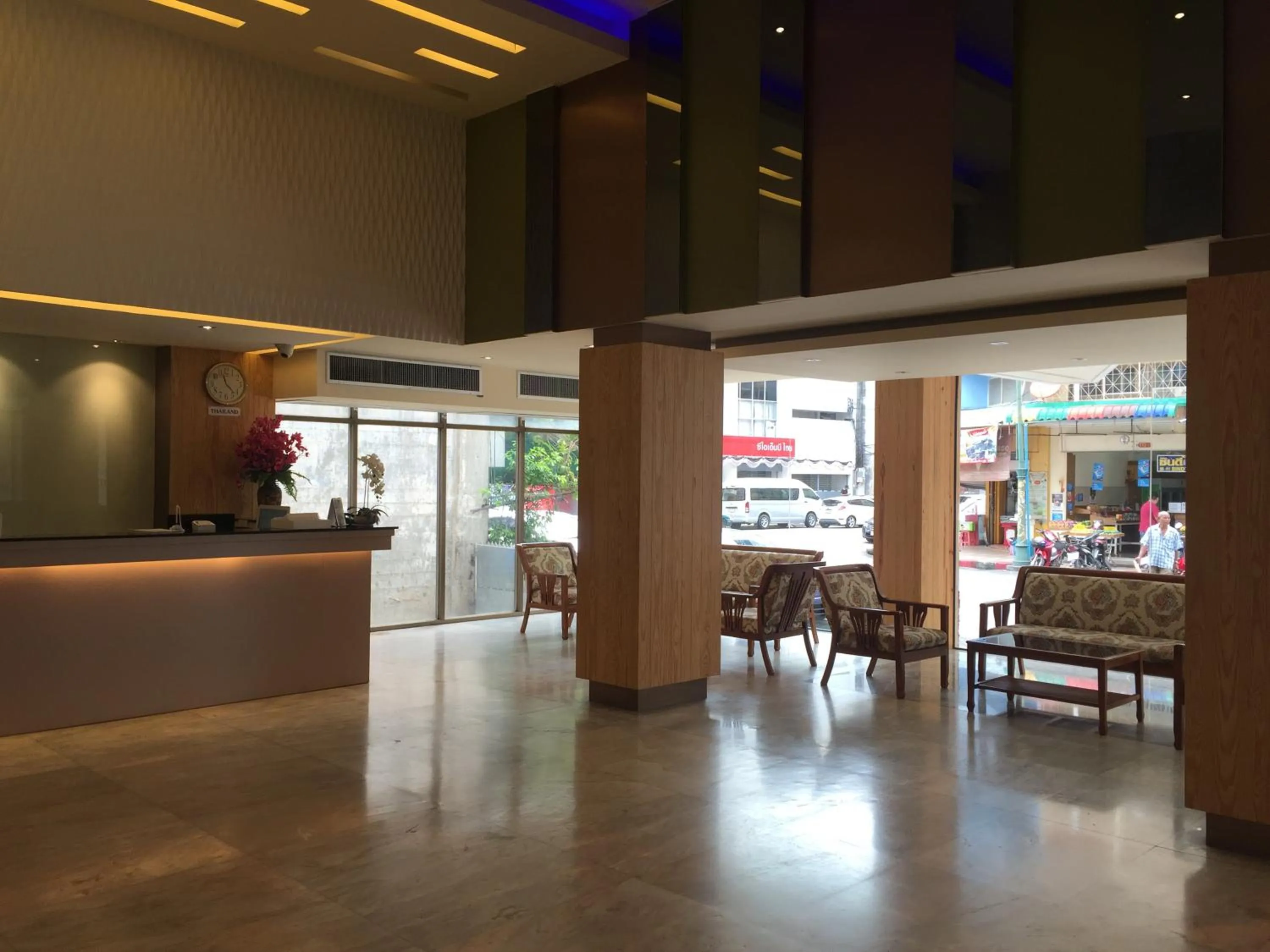 Lobby or reception in D-ONE Hotel