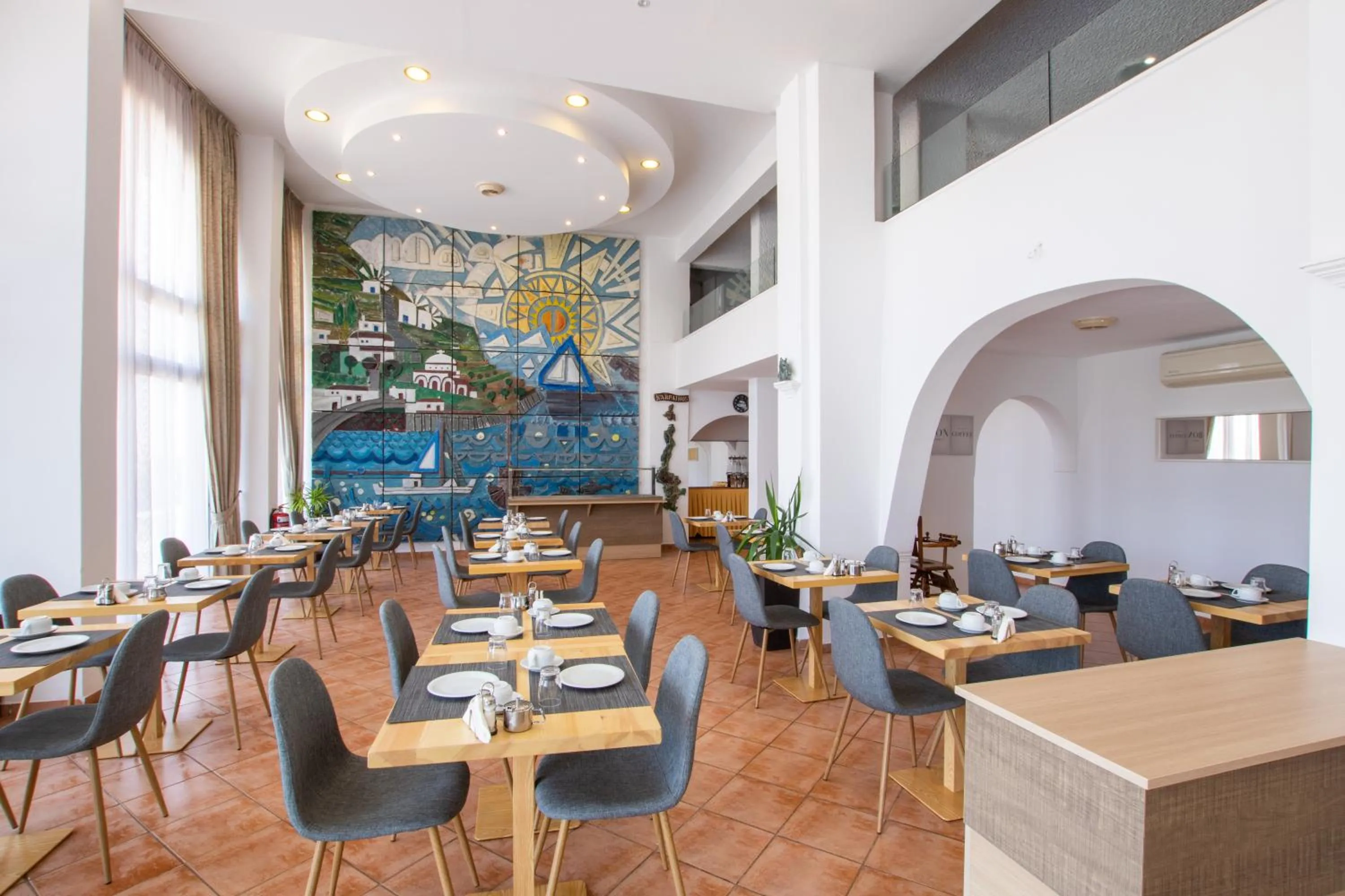 Breakfast in Atlantis Hotel