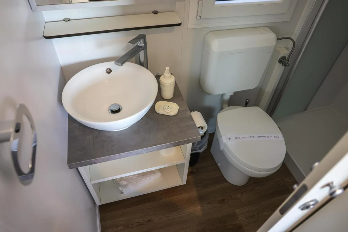 Bathroom in Camp Vransko lake - Mobile homes