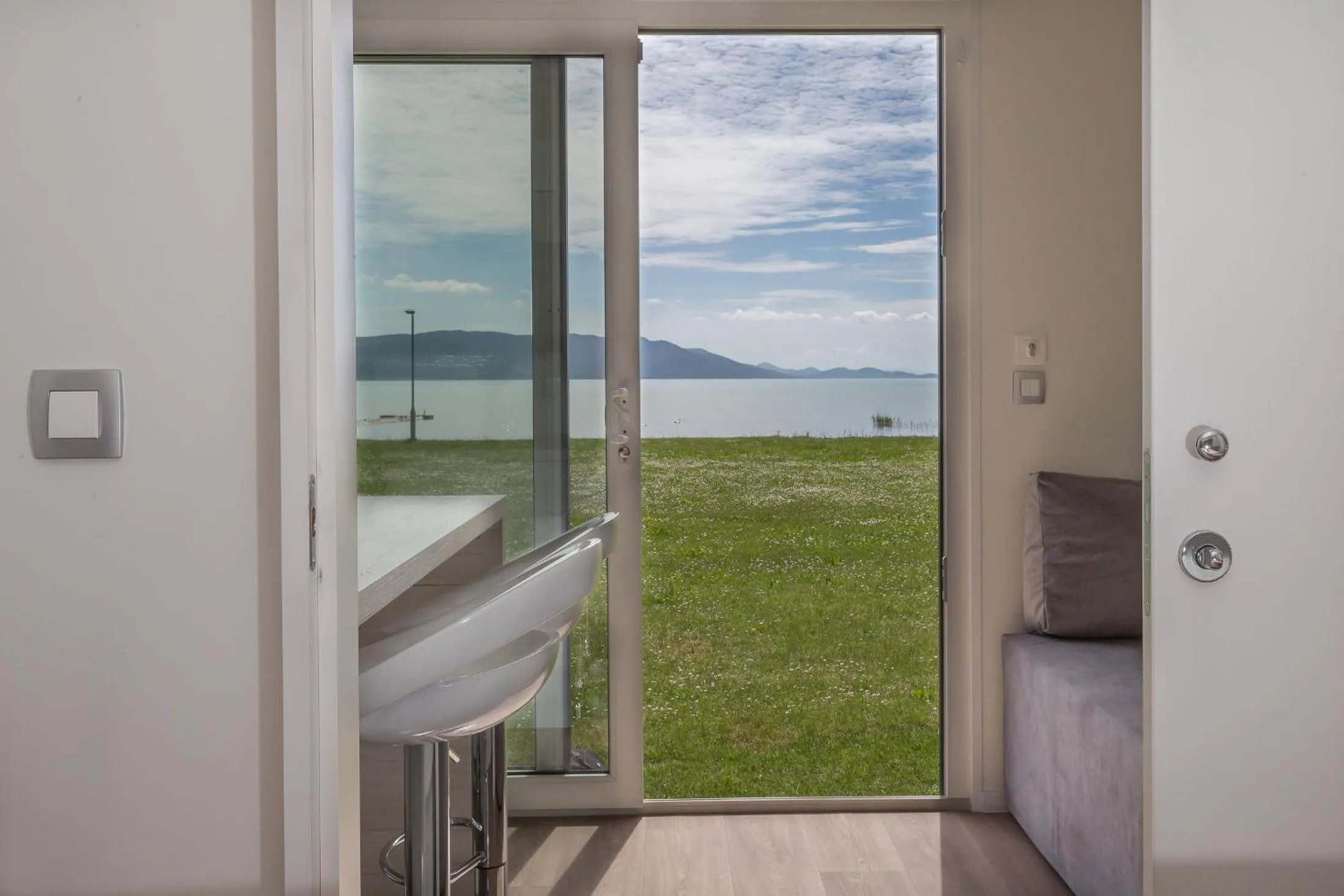 Lake view in Camp Vransko lake - Mobile homes