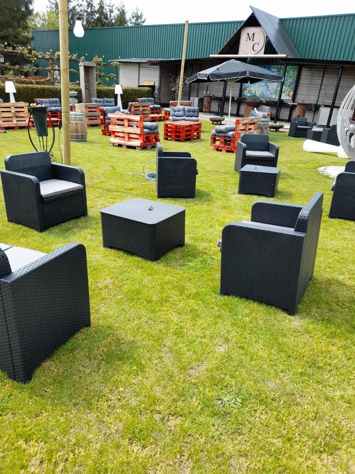 Garden in Hotel Monte Cristo