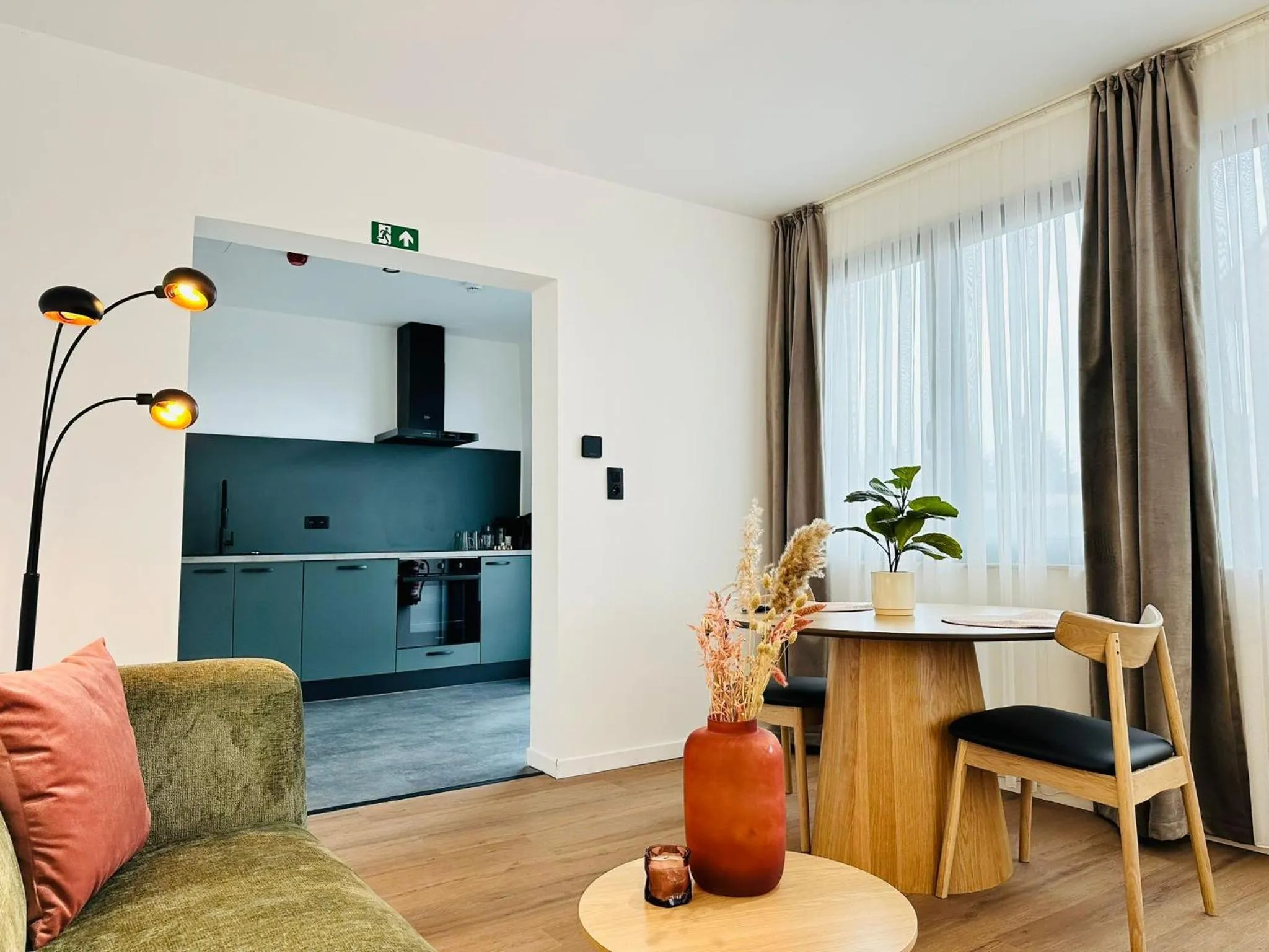 Kitchen or kitchenette in Hotel Arriate