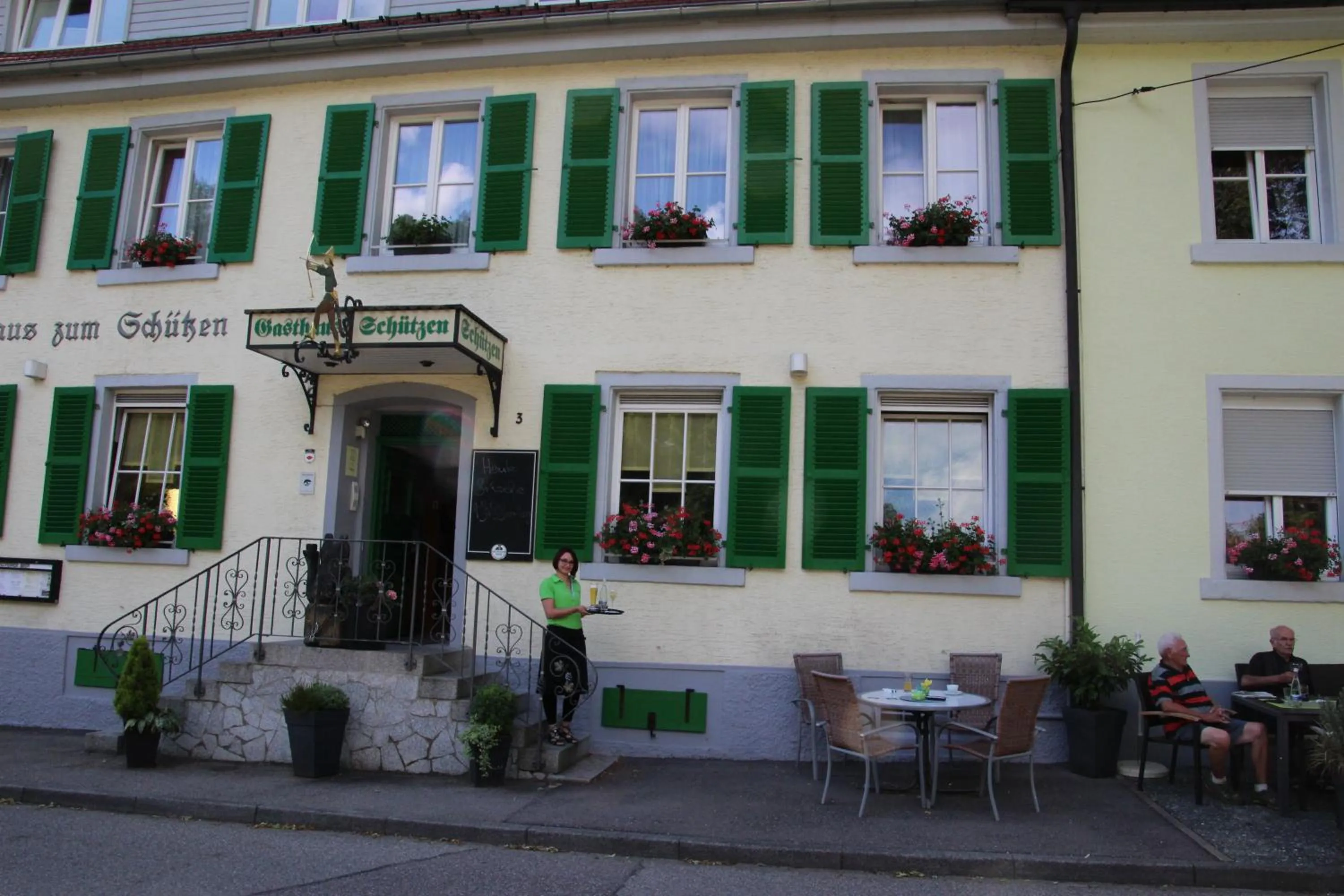 Balcony/Terrace in Gasthaus Schützen