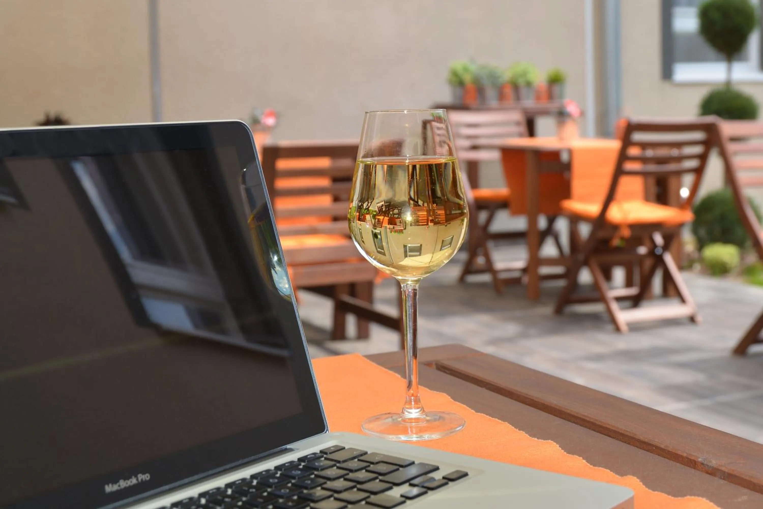 Patio in Garda Hotel