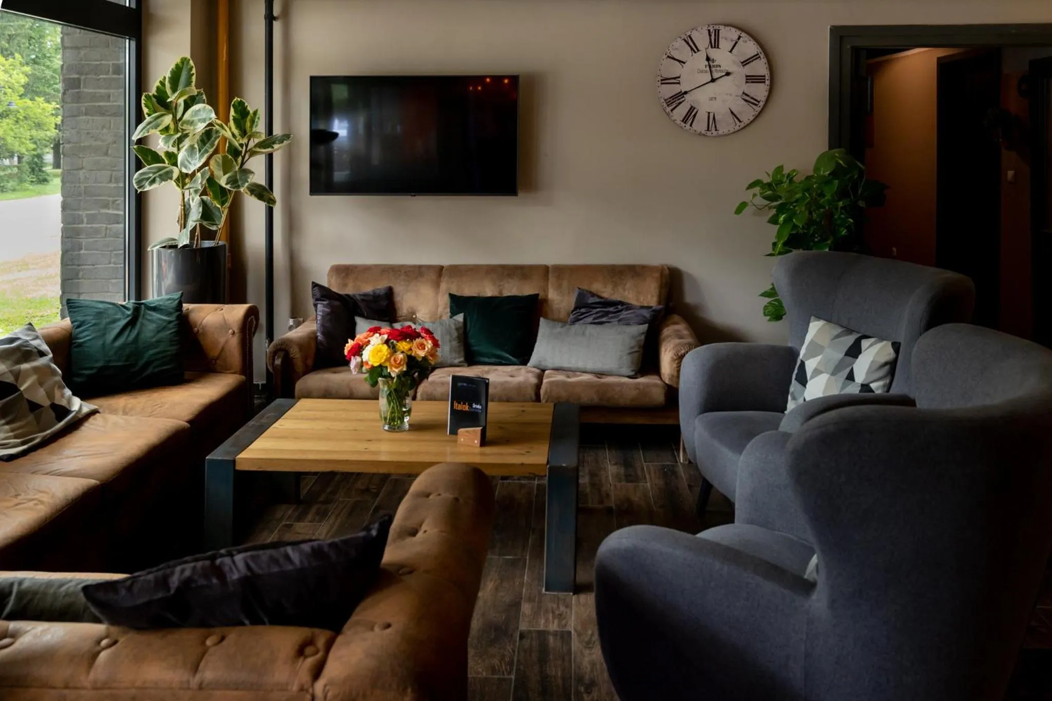 Lobby or reception in Garda Hotel