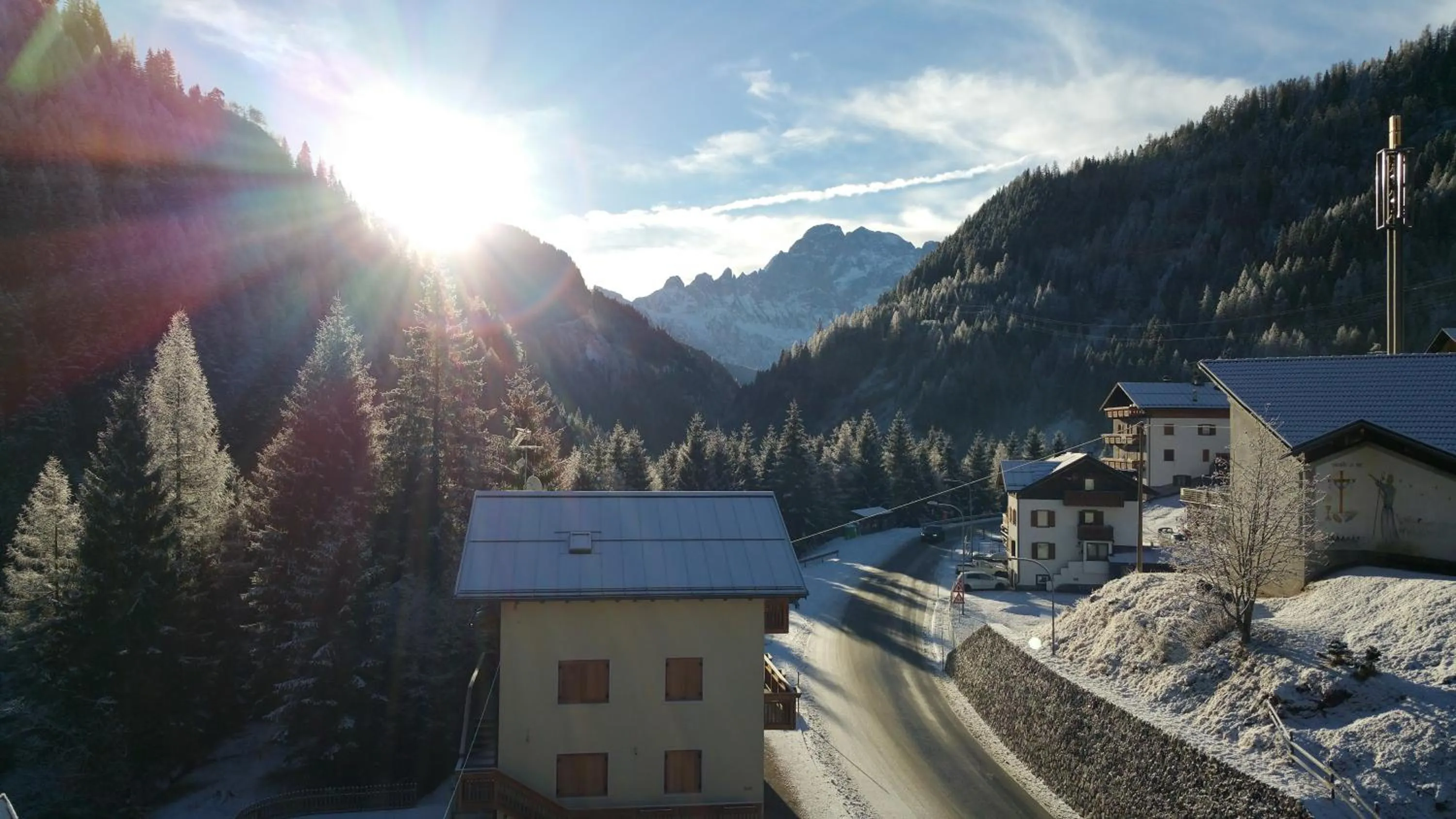 Mountain view in Digonera Historic Hotel B&B