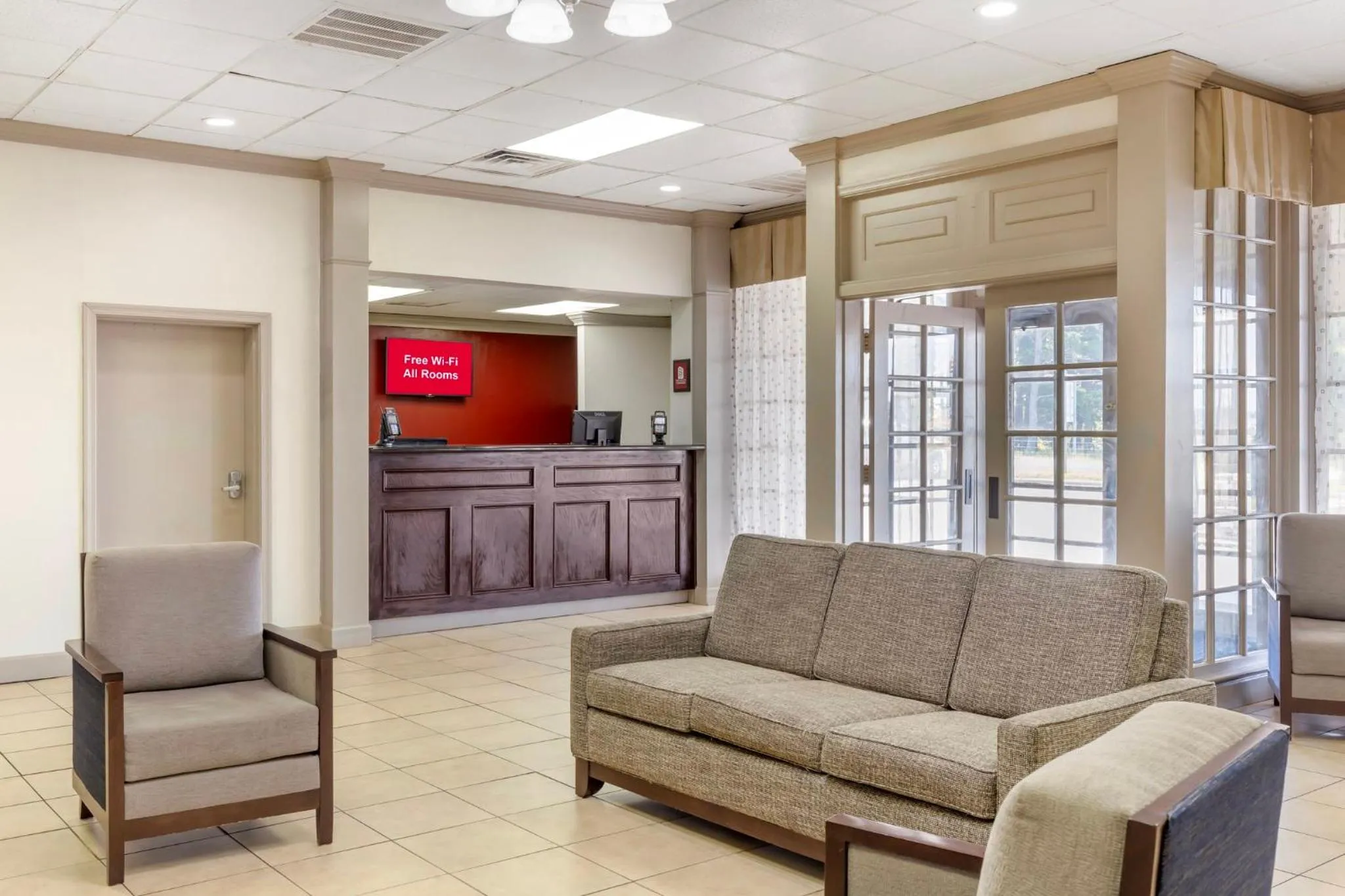 Lobby or reception in Red Roof Inn Dunn