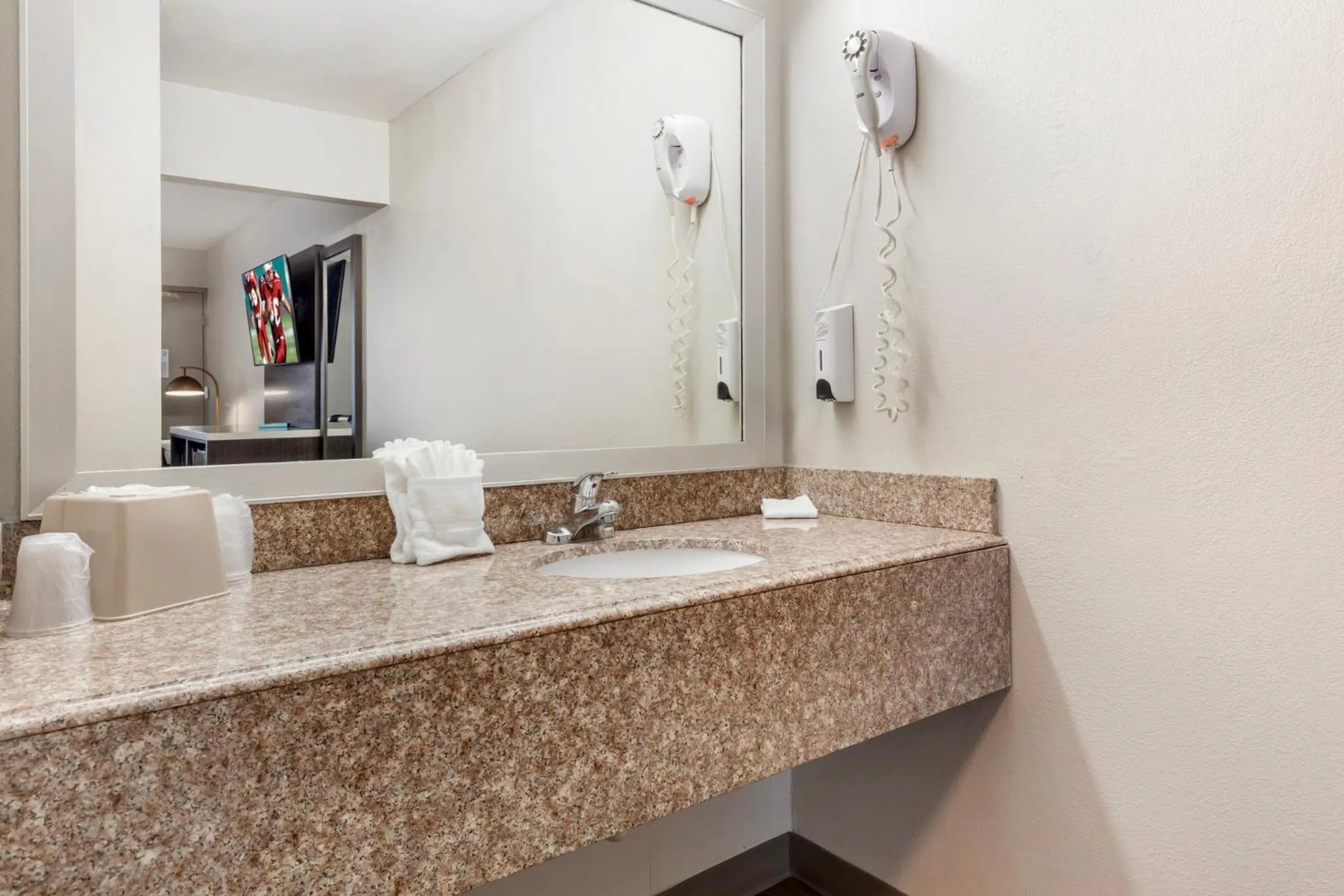 Bathroom in Red Roof Inn Dunn