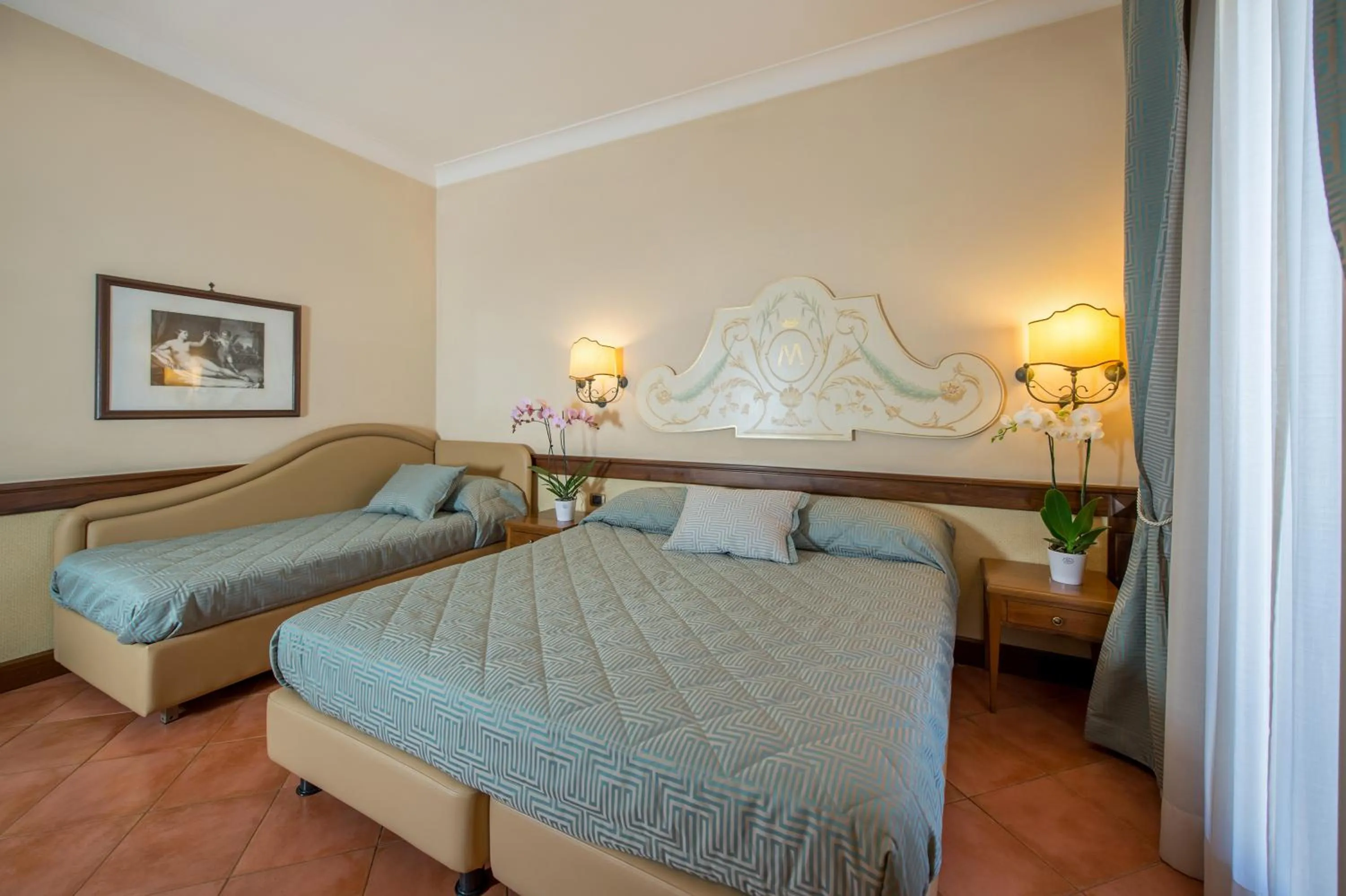 Bedroom, Bed in Hotel Michelangelo