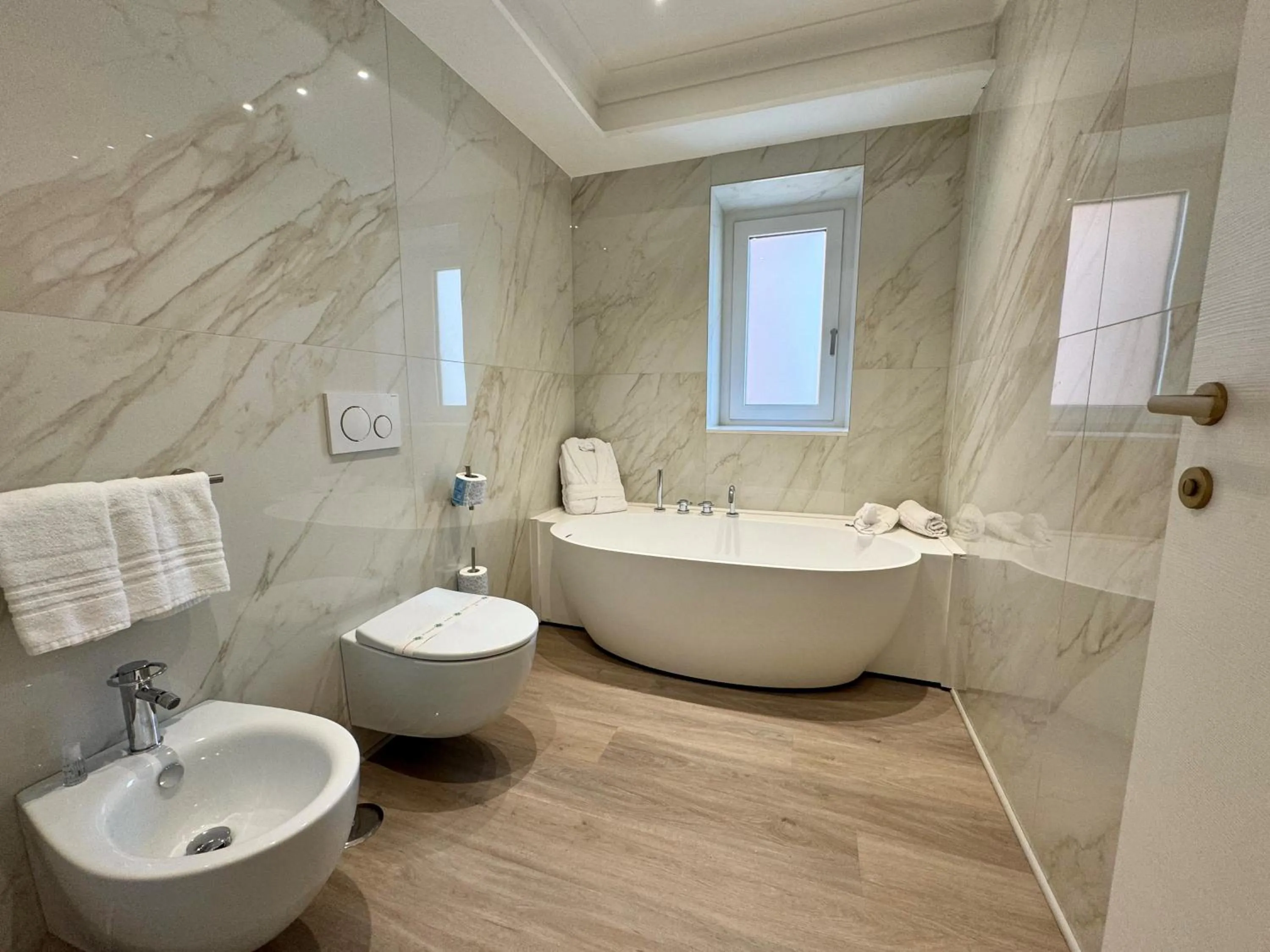 Bathroom in Hotel Michelangelo