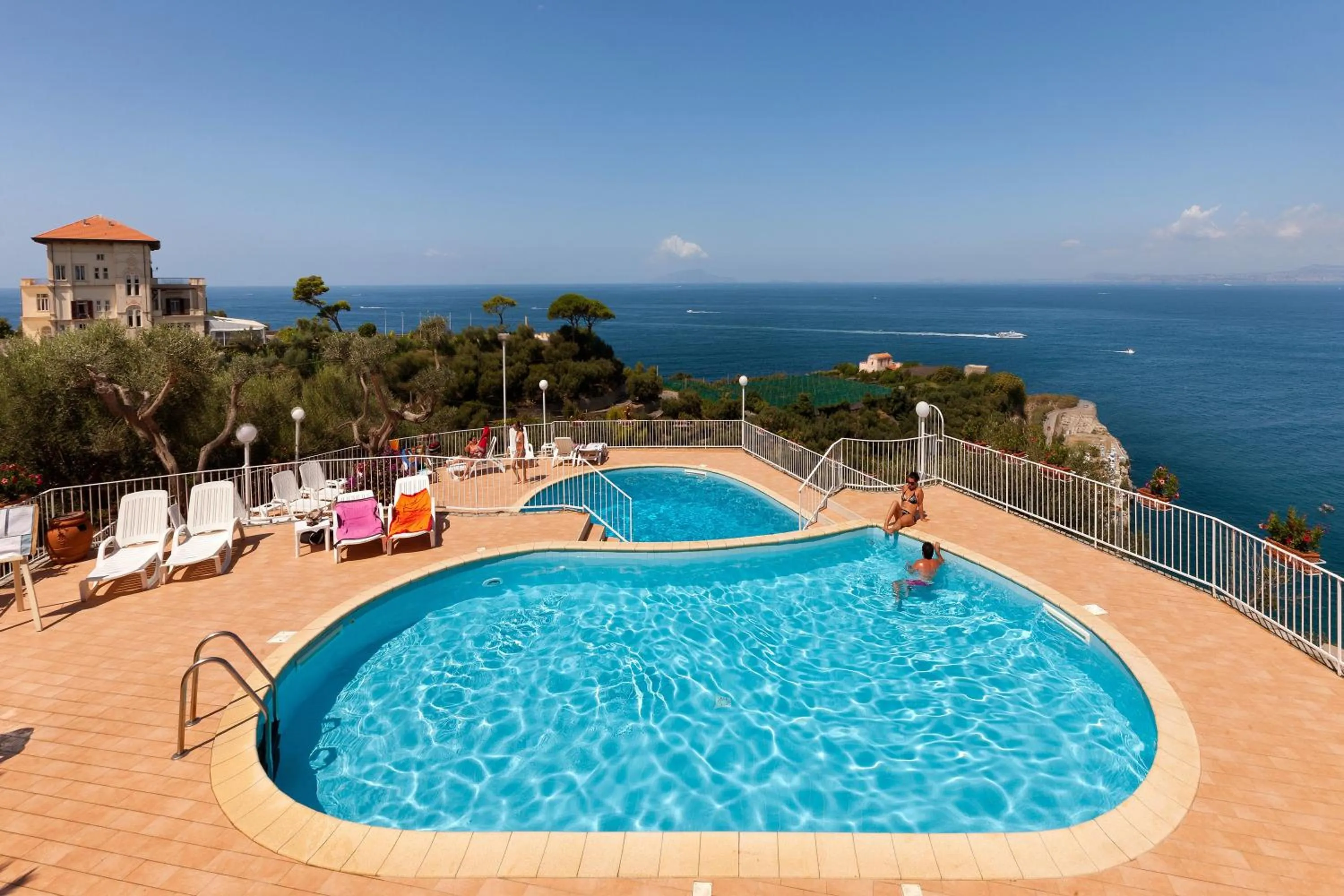 Swimming pool in Villaggio Villa Lubrense