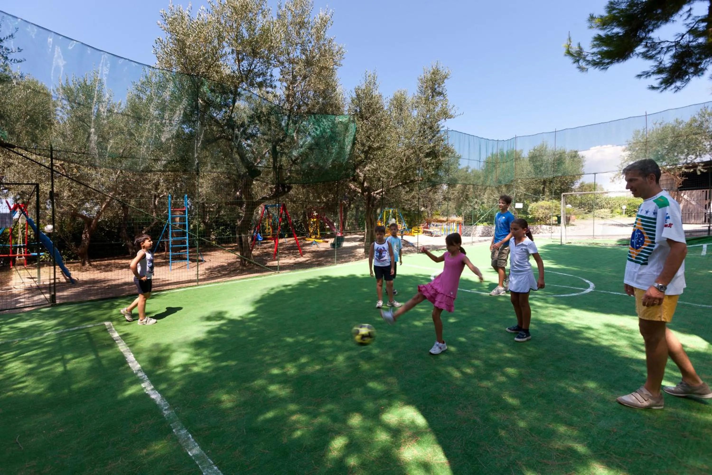 Children play ground in Villaggio Villa Lubrense