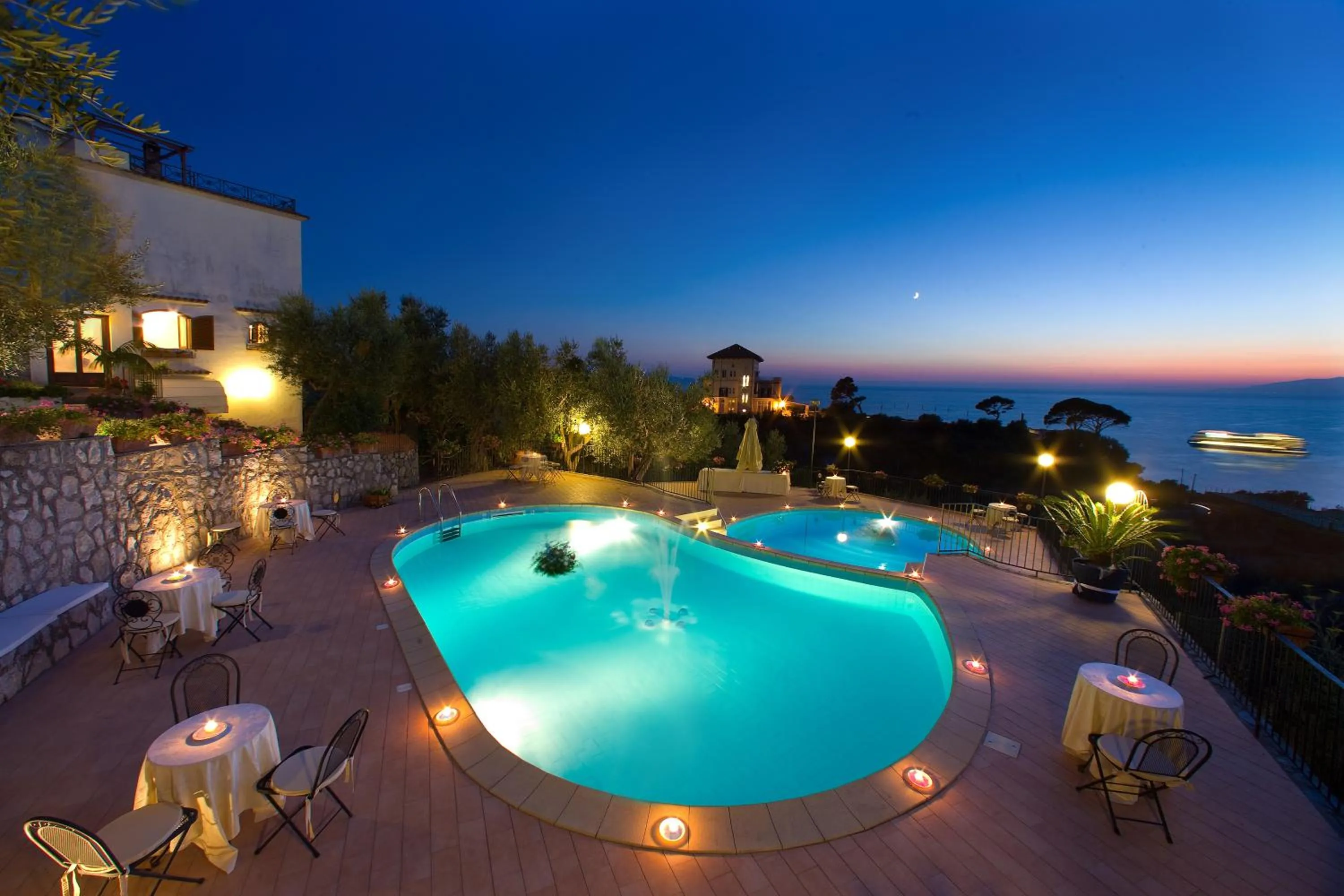 Natural landscape in Villaggio Villa Lubrense