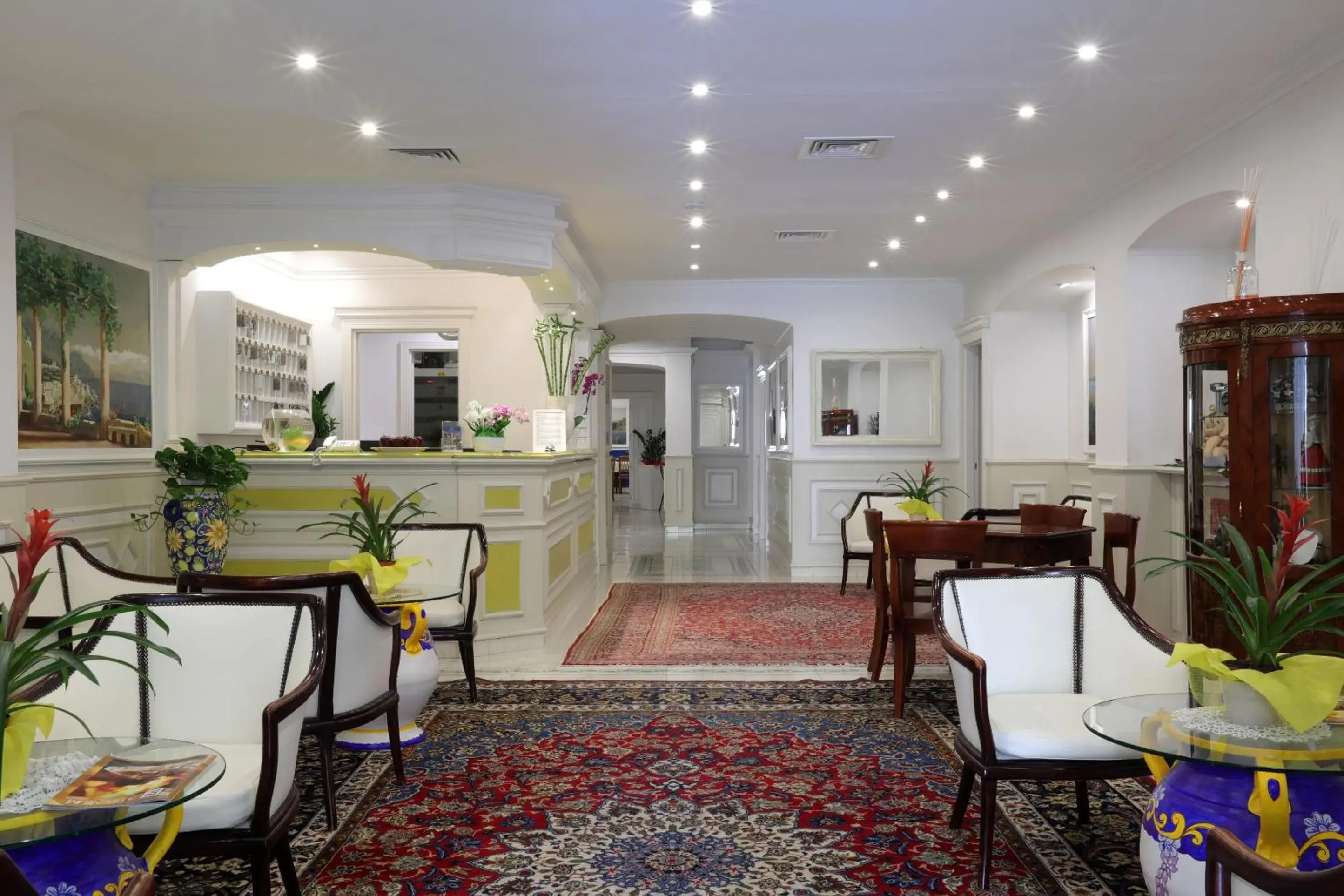 Lobby or reception in Hotel Astoria Sorrento Lobby or reception in Hotel Astoria Sorrento