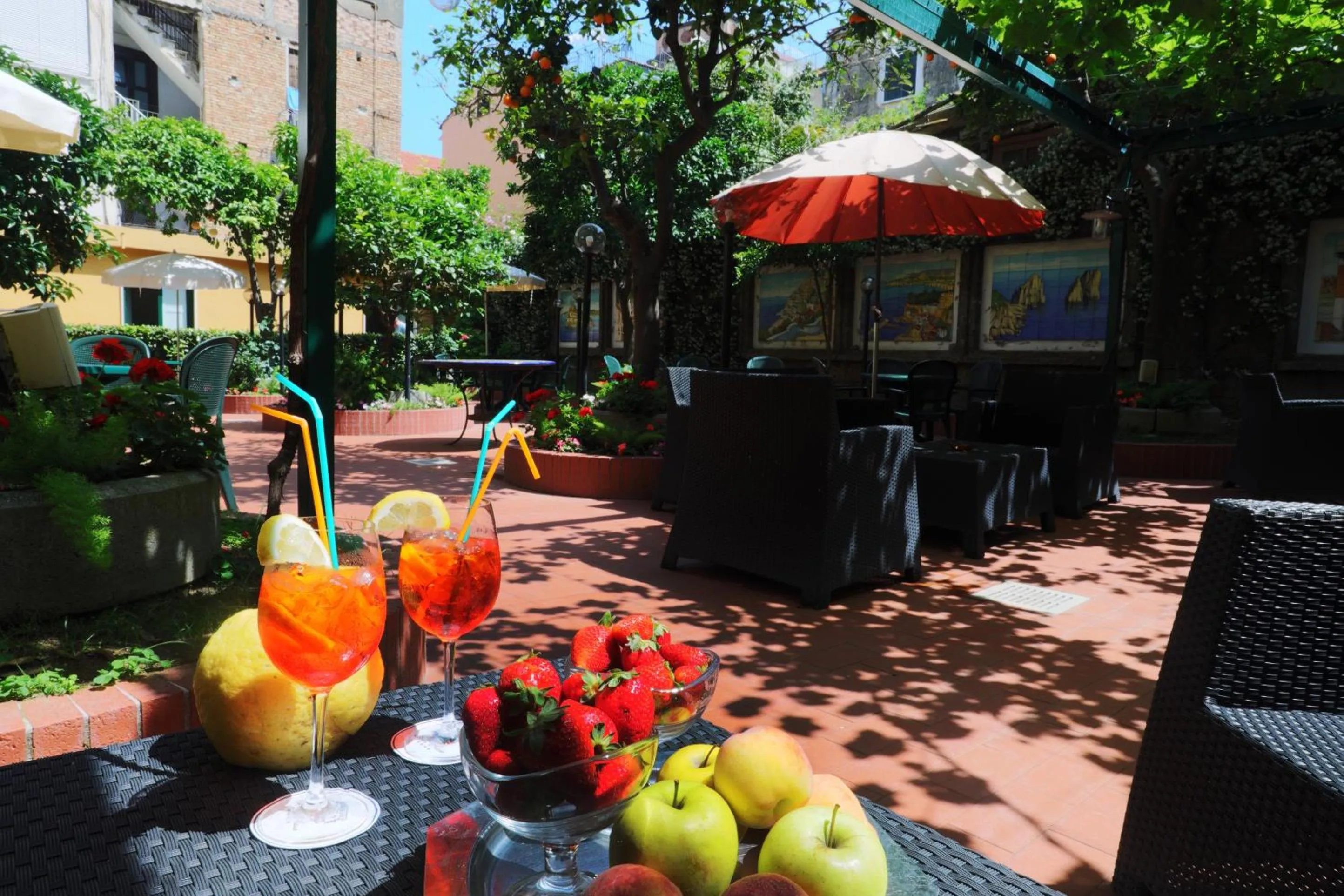 Garden in Hotel Astoria Sorrento