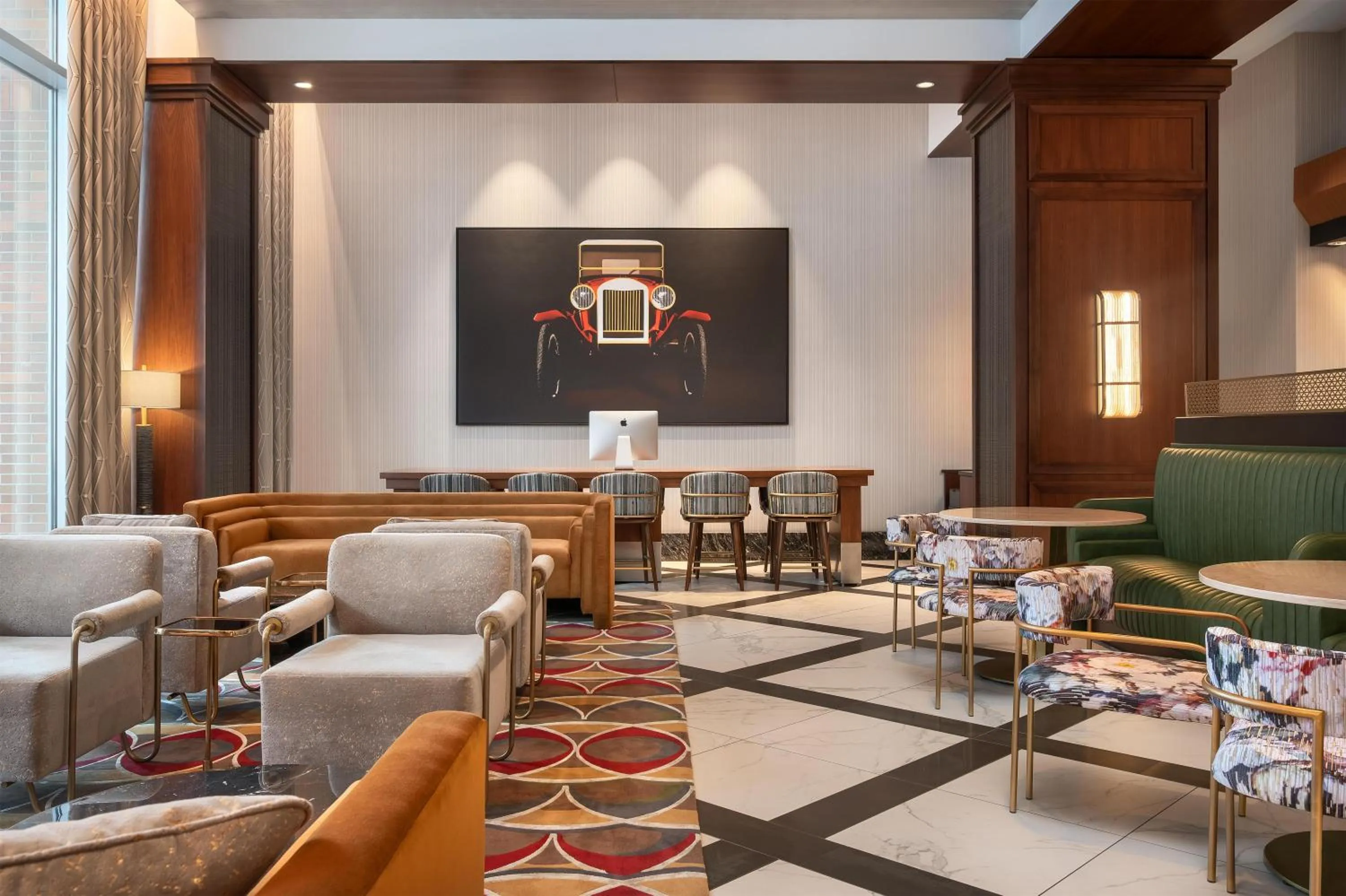 Lobby or reception in Home2 Suites By Hilton Chicago McCormick Place