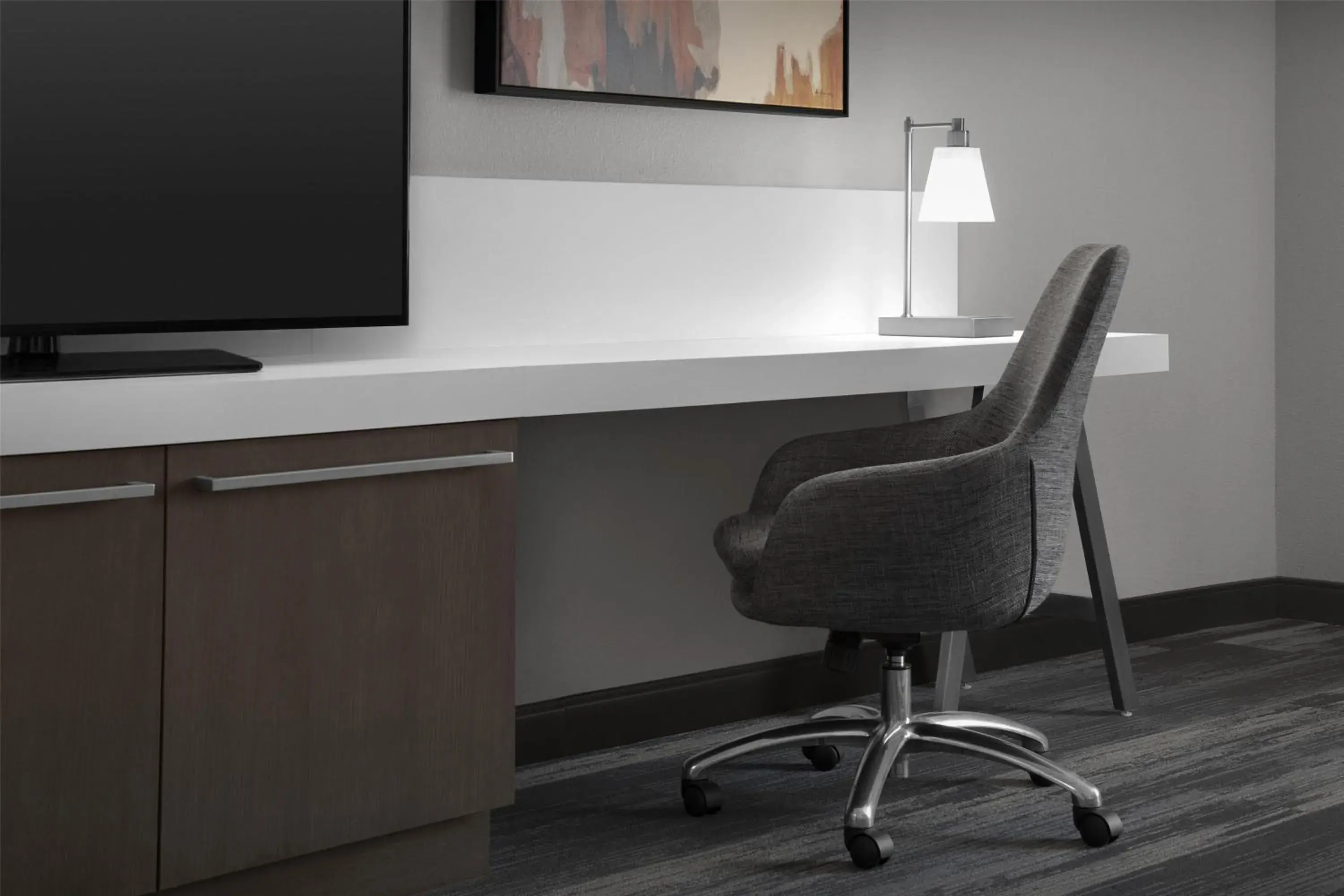 King Room with Accessible Tub - Mobility Access in Hilton Garden Inn Charlotte Waverly King Room with Accessible Tub - Mobility Access in Hilton Garden Inn Charlotte Waverly