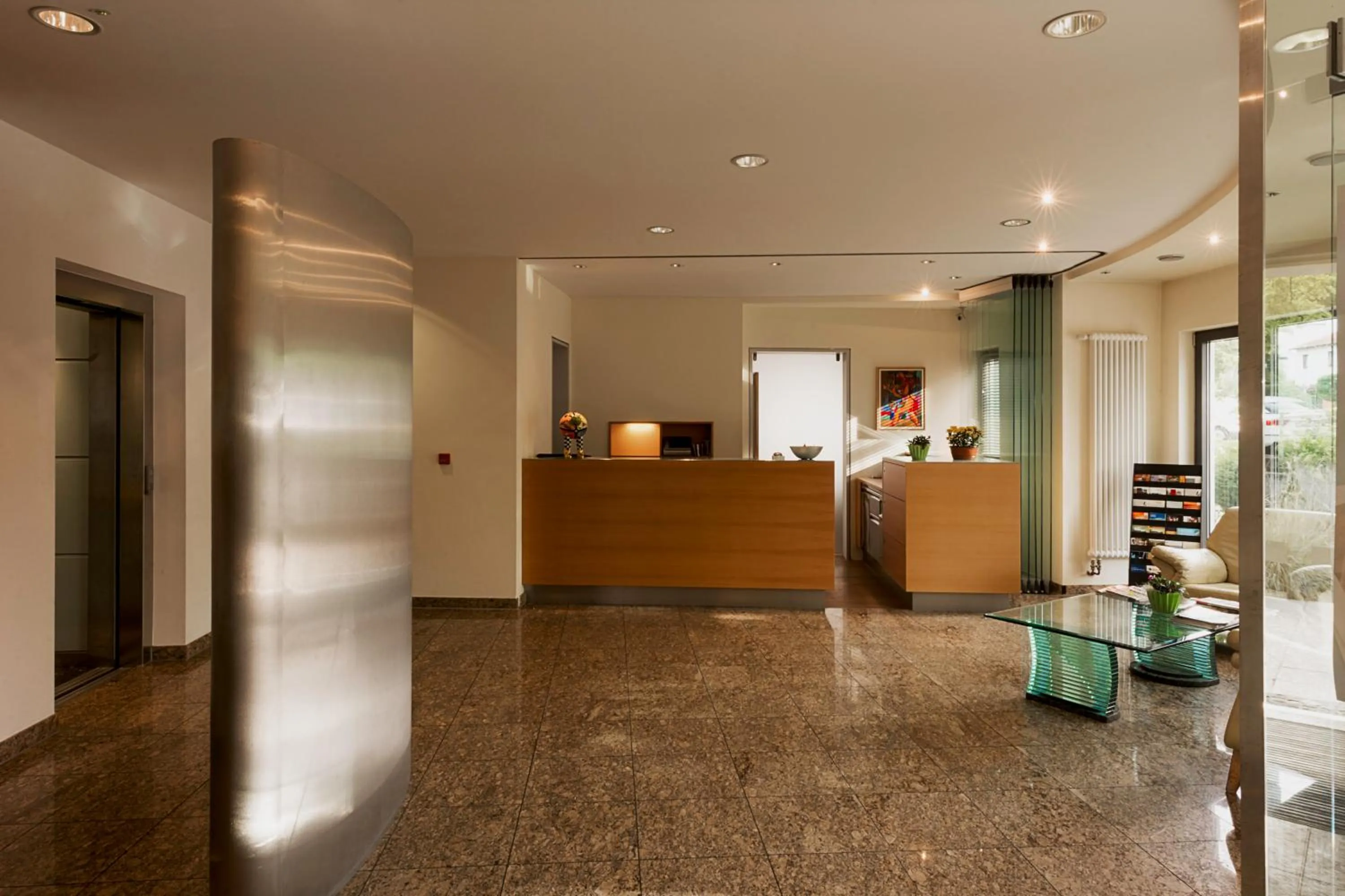 Lobby or reception in Parkhotel Schillerhöhe