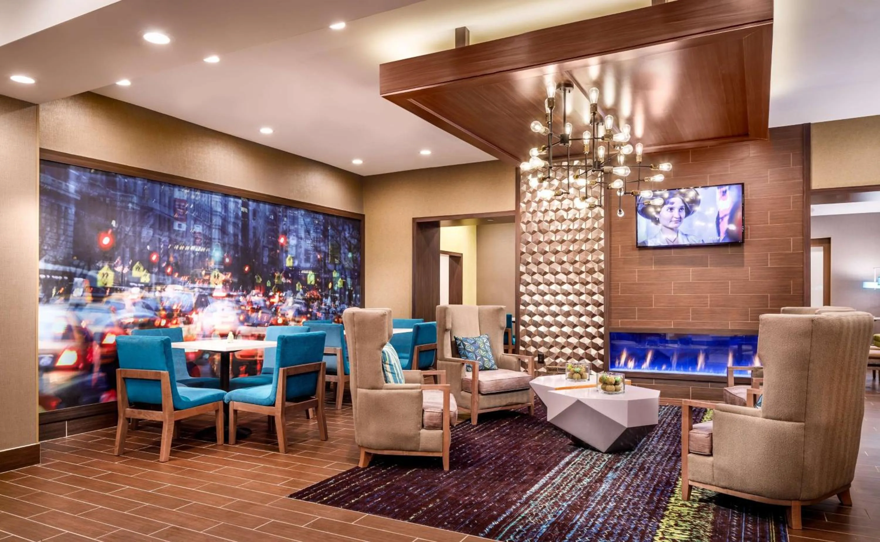 Lobby or reception in Hampton Inn By Hilton Paramus