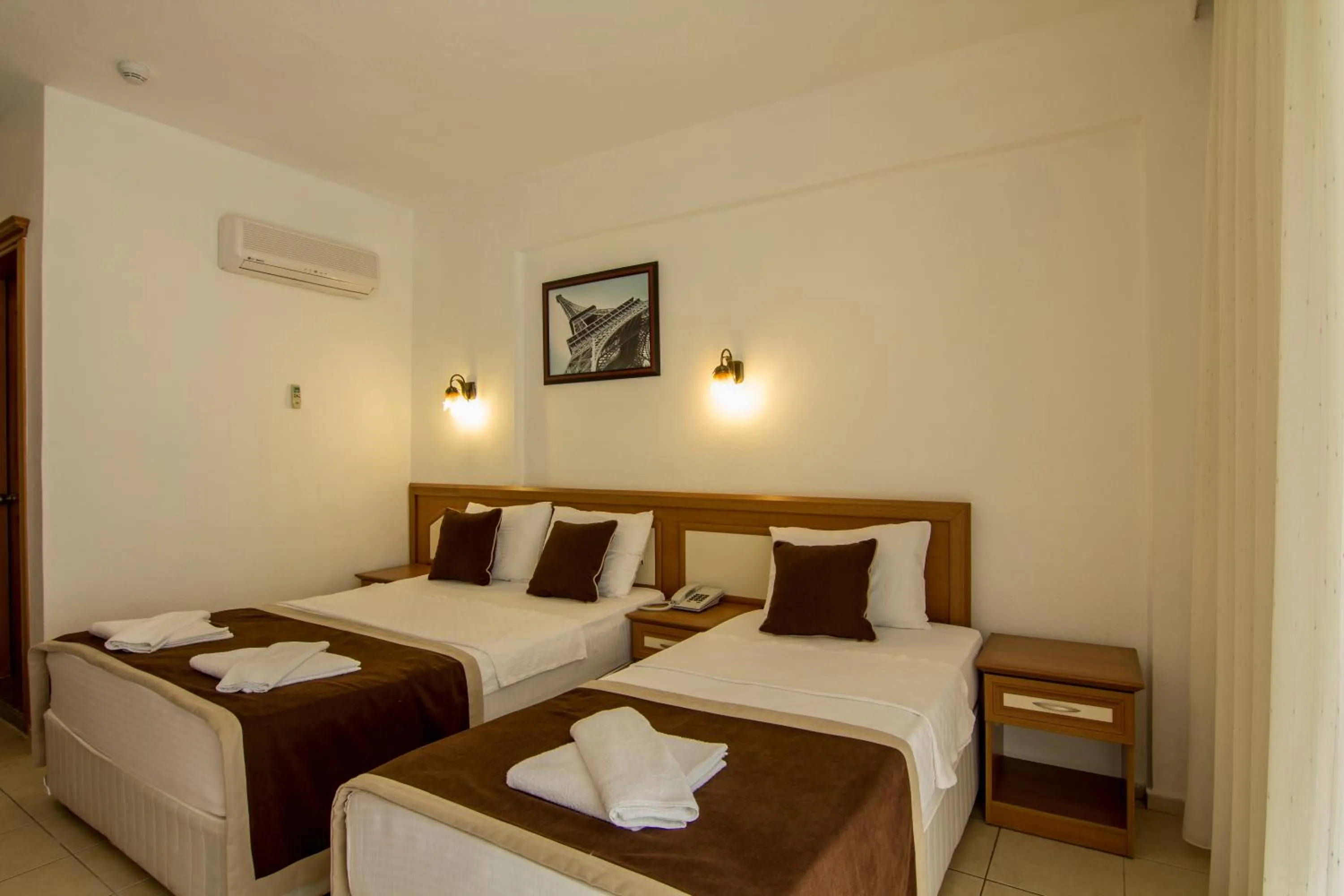 Bed in Belcekum Beach Hotel