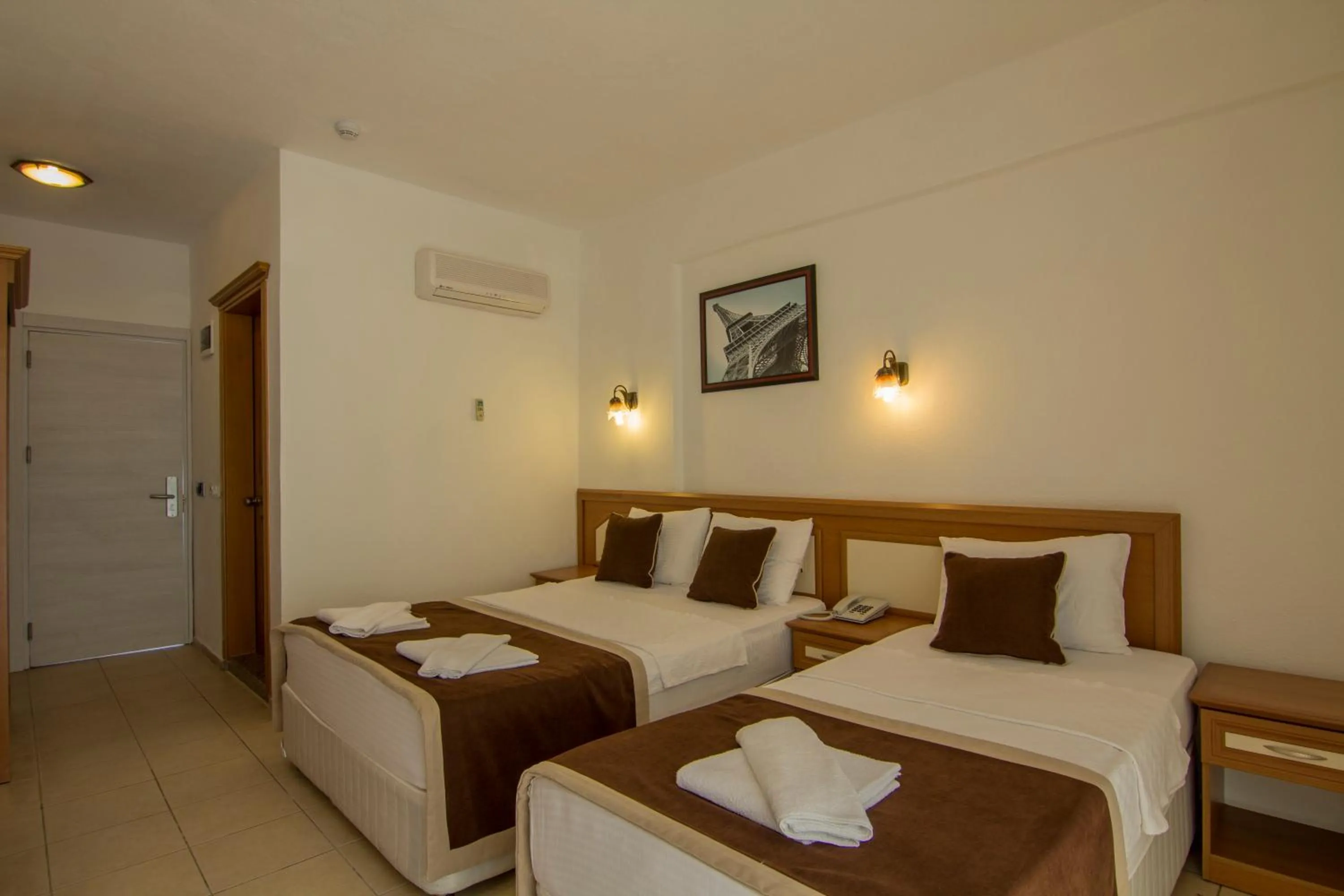 Bed in Belcekum Beach Hotel