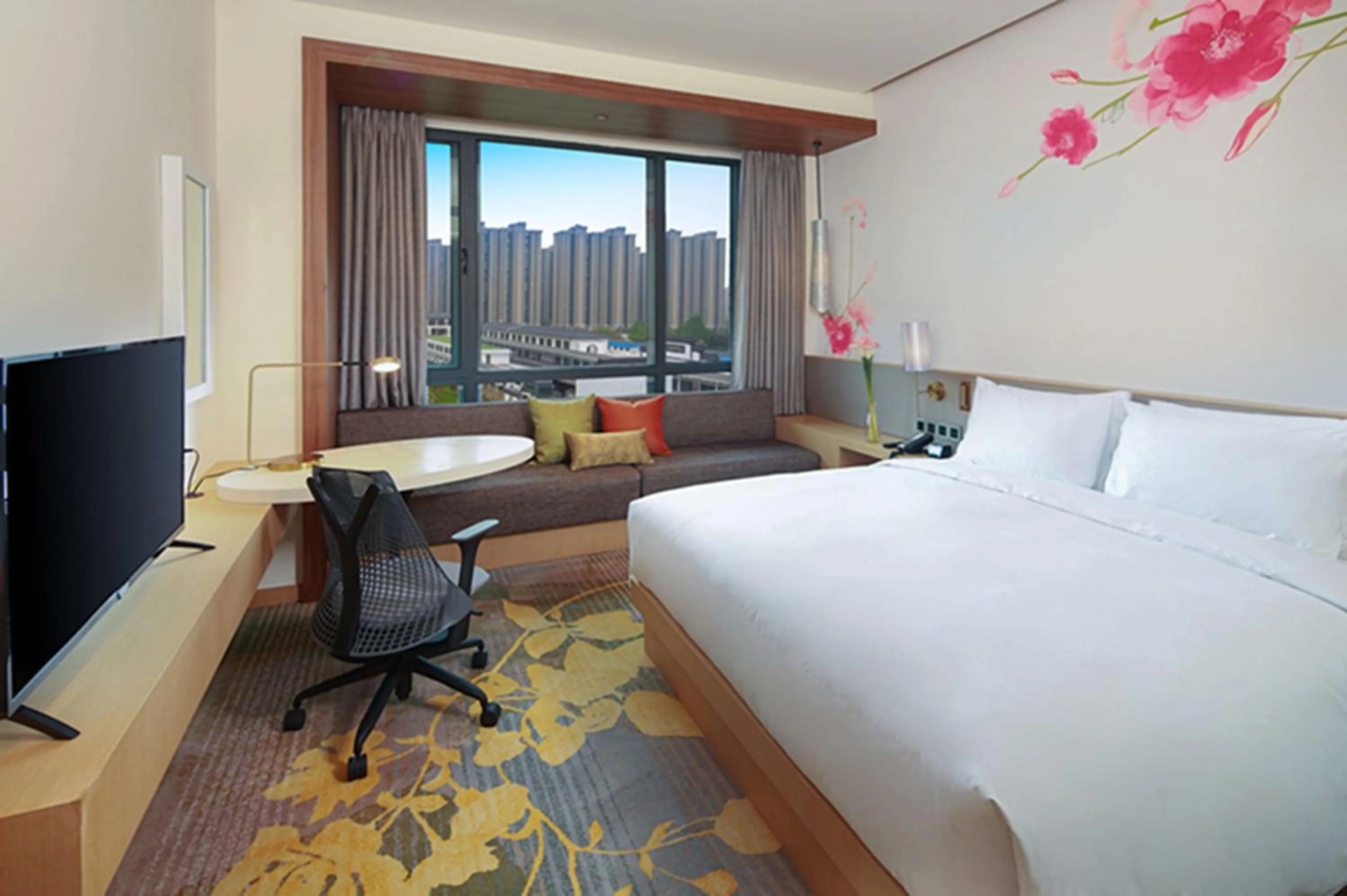 Bed in Hilton Garden Inn Qidong